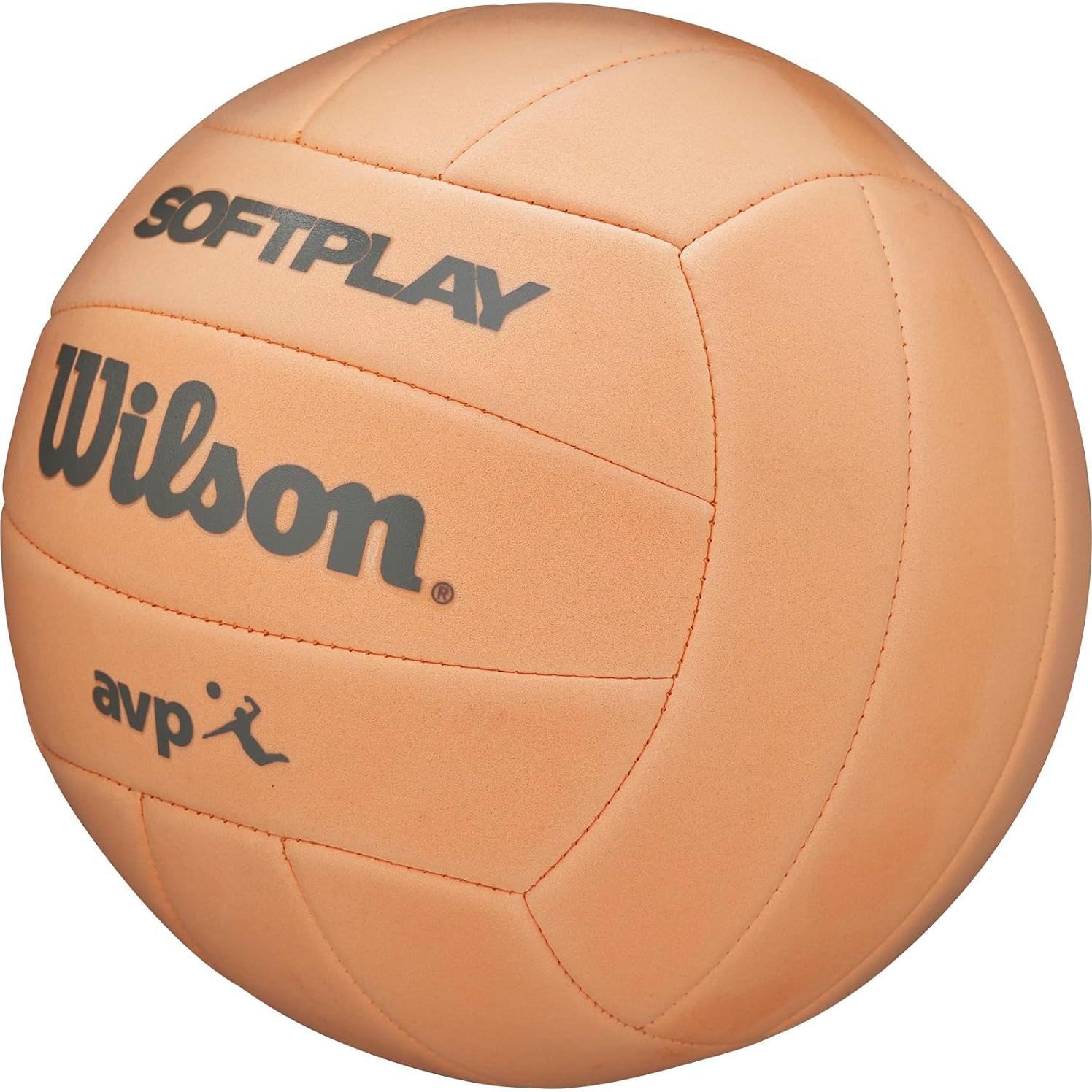 Voleibol Wilson AVP Soft Play Naranja Tamaño Oficial 68.6 cm