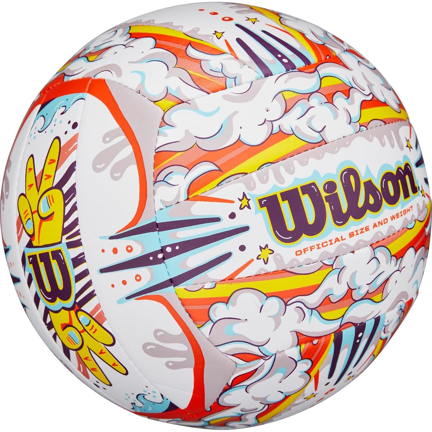 Balón de Voleibol Wilson Graffiti Paz Tamaño Oficial