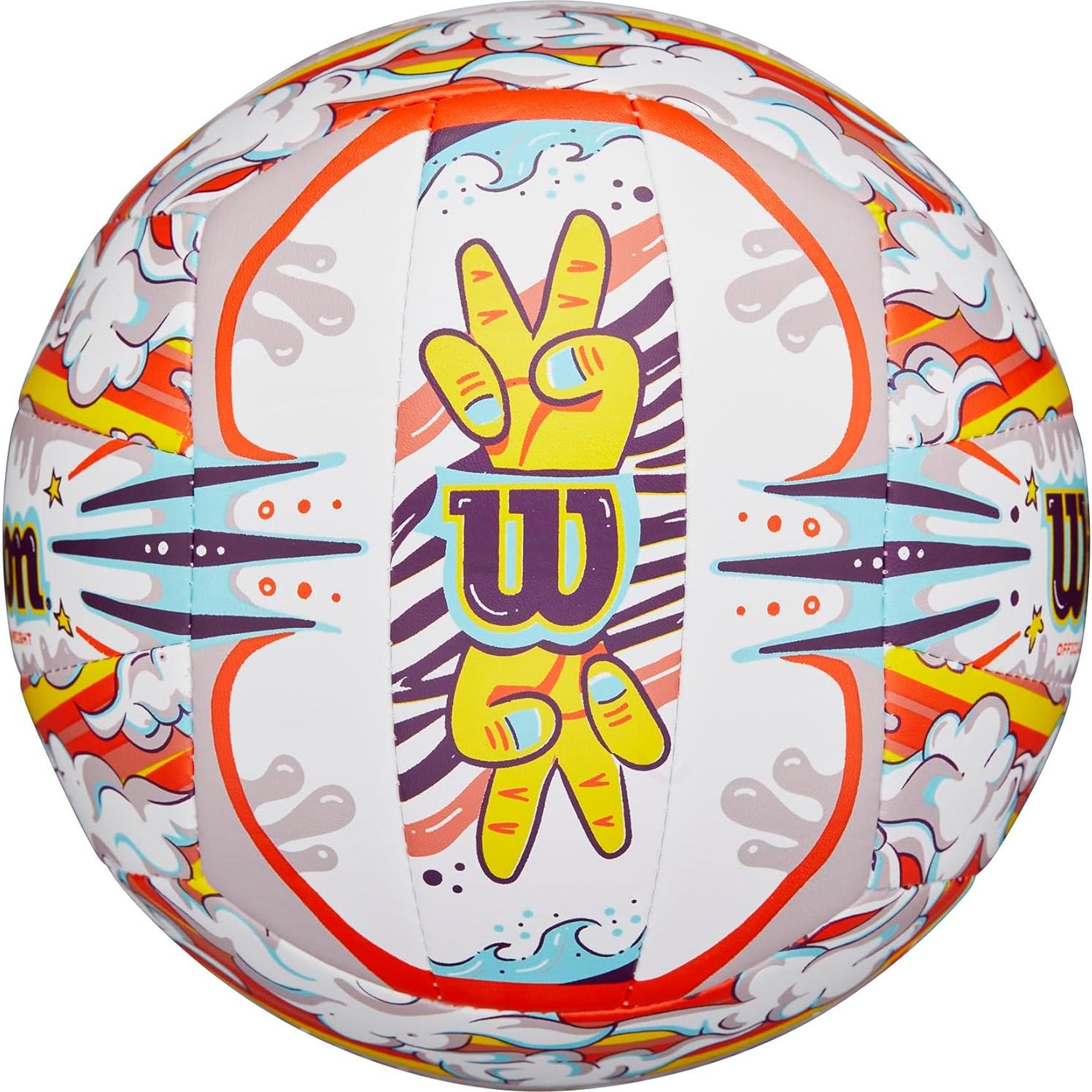 Balón de Voleibol Wilson Graffiti Paz Tamaño Oficial