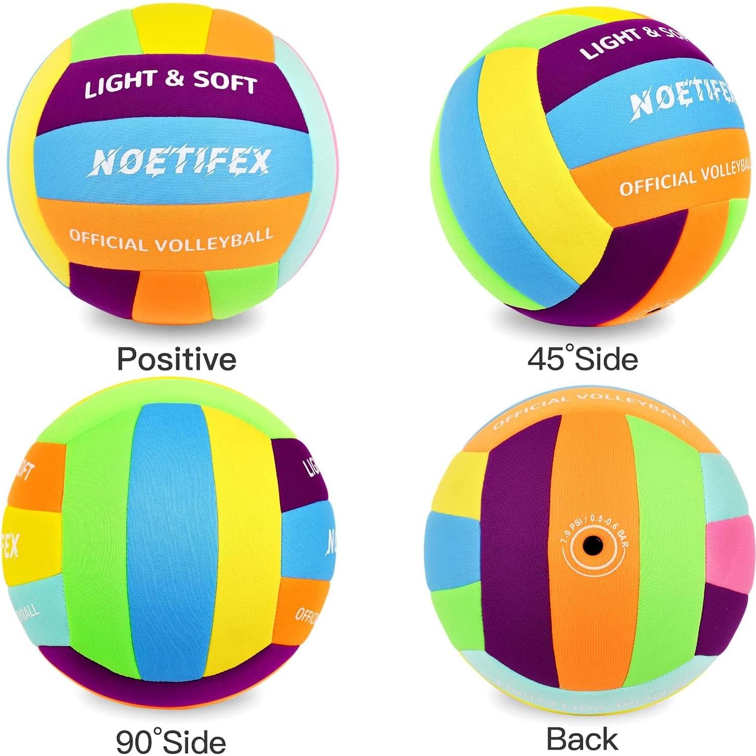 Voleibol Suave Noetifex Tamaño 5 para Niños y Principiantes