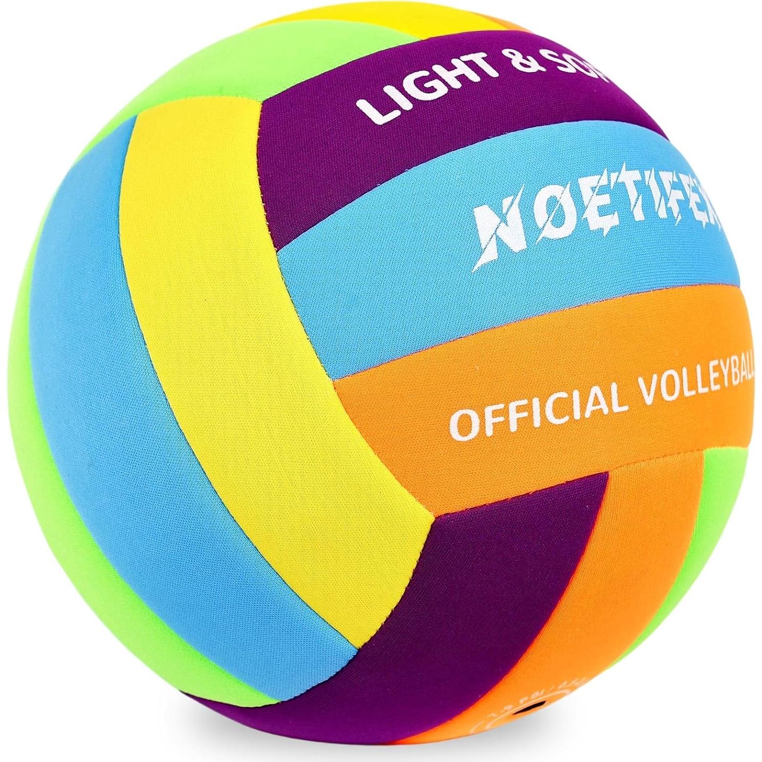 Voleibol Suave Noetifex Tamaño 5 para Niños y Principiantes