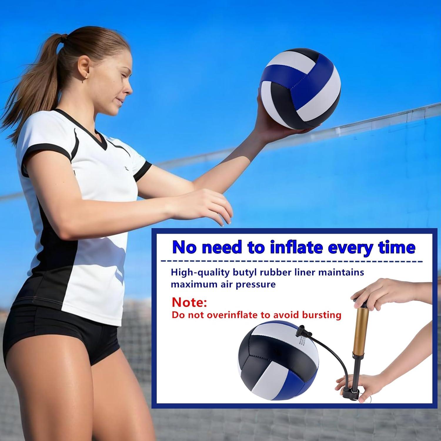 Paquete de 6 Balones de Voleibol HYPGARD Tamaño 5 a Prueba de Agua