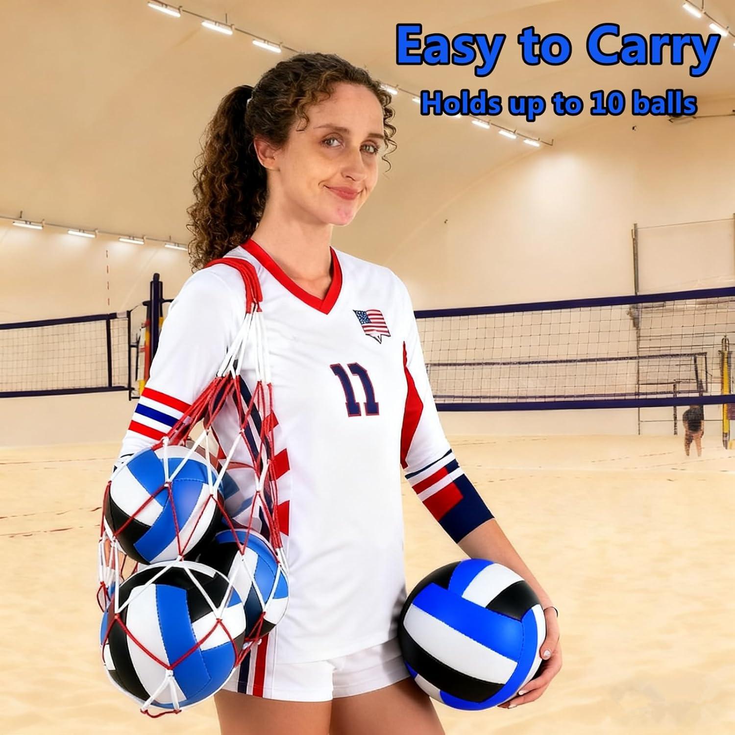 Paquete de 6 Balones de Voleibol HYPGARD Tamaño 5 a Prueba de Agua