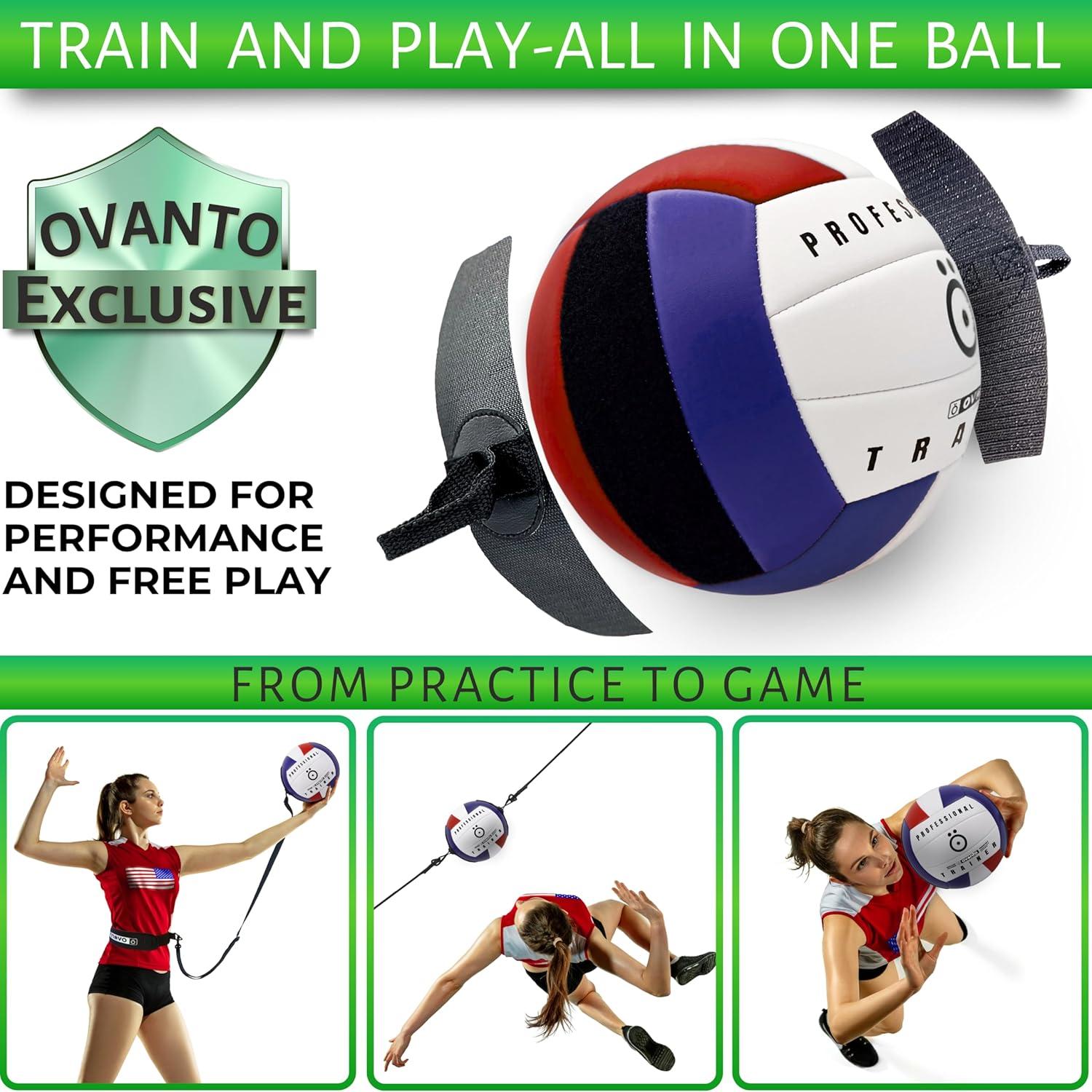 Kit de Entrenamiento de Voleibol OVANTO VT ULTRA - Ajustable y Completo