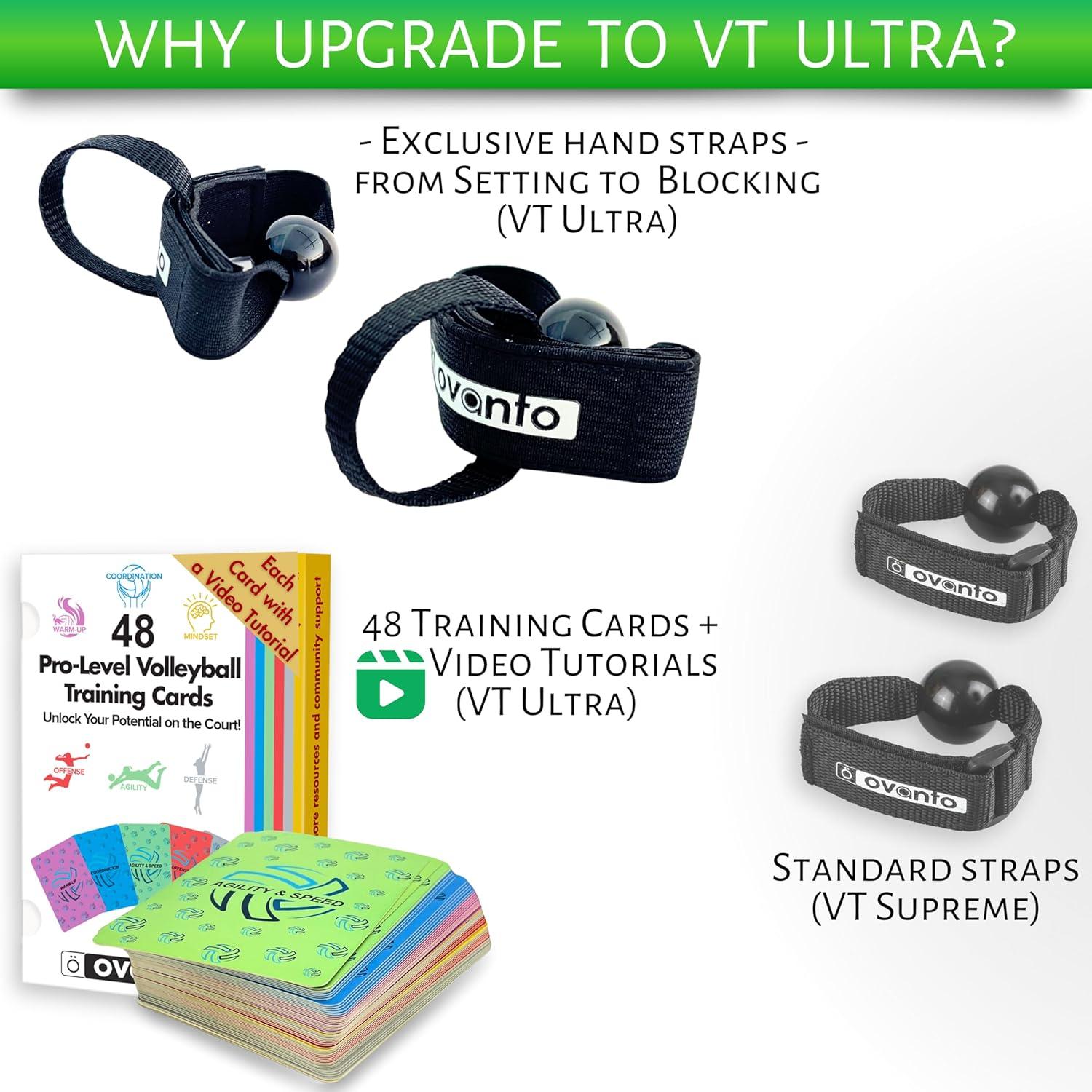 Kit de Entrenamiento de Voleibol OVANTO VT ULTRA - Ajustable y Completo