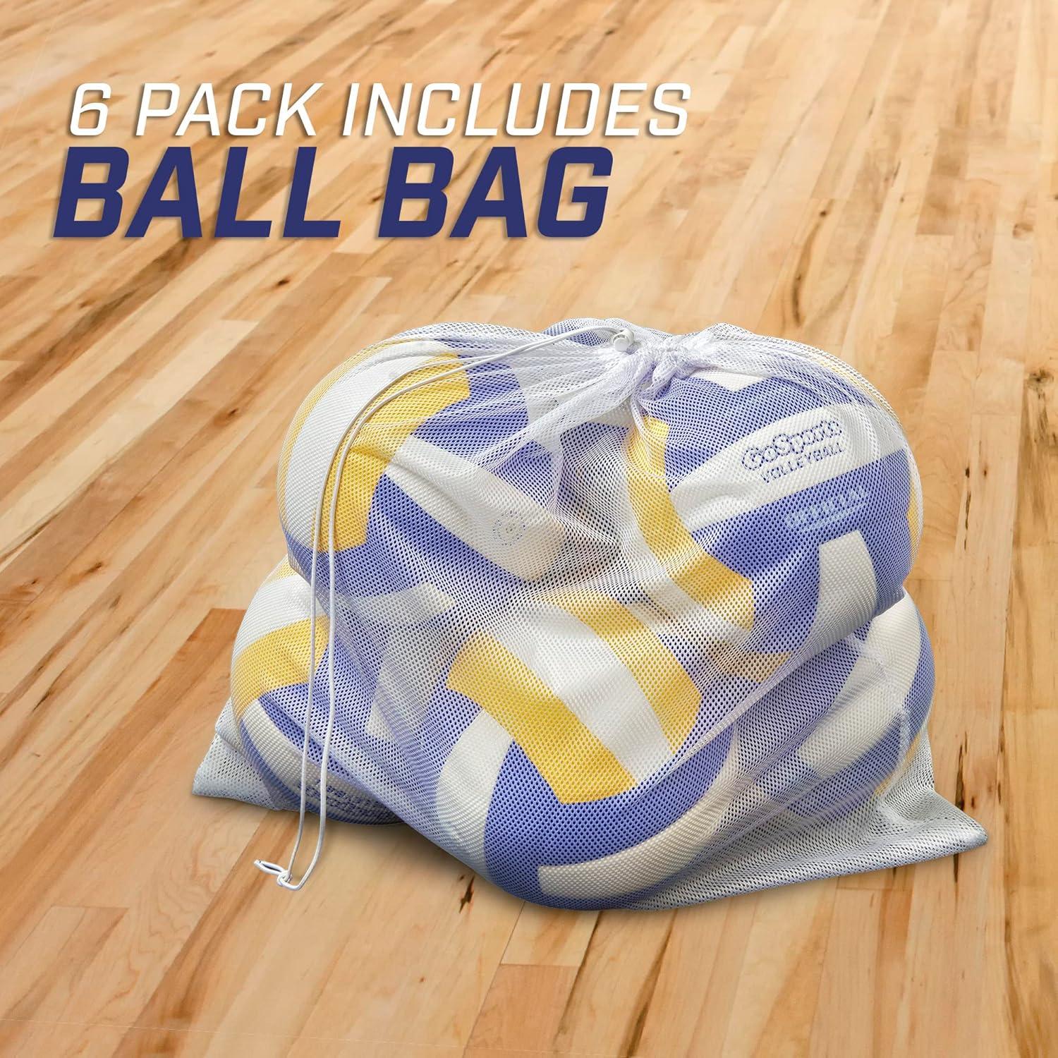 Balones de Voleibol Competencia GoSports - Paquete de 6