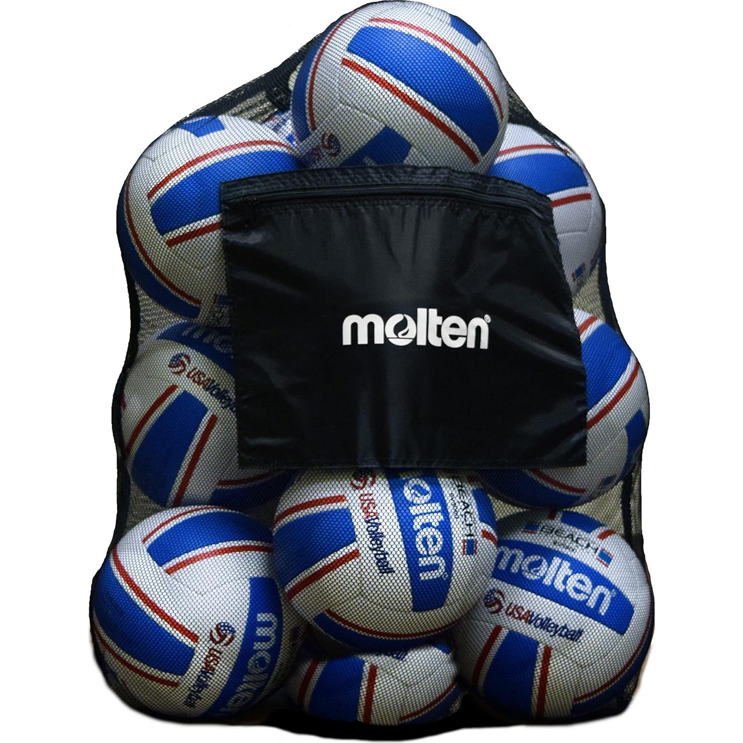 Bolsa de Malla Molten para 12 Pelotas de Fútbol/Voleibol