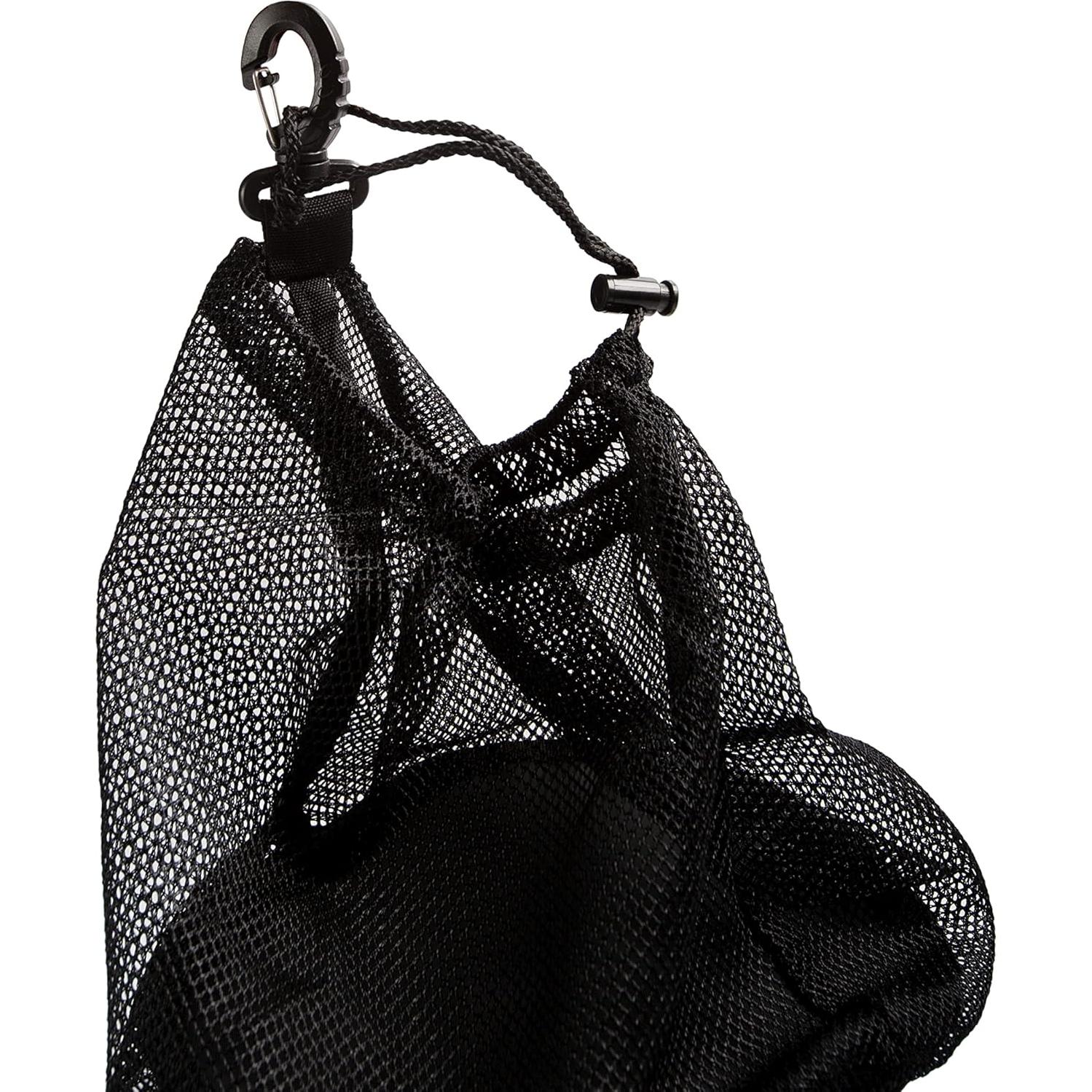 Bolsa de Malla para Voleibol Tandem Sport - Negro 23x23 cm