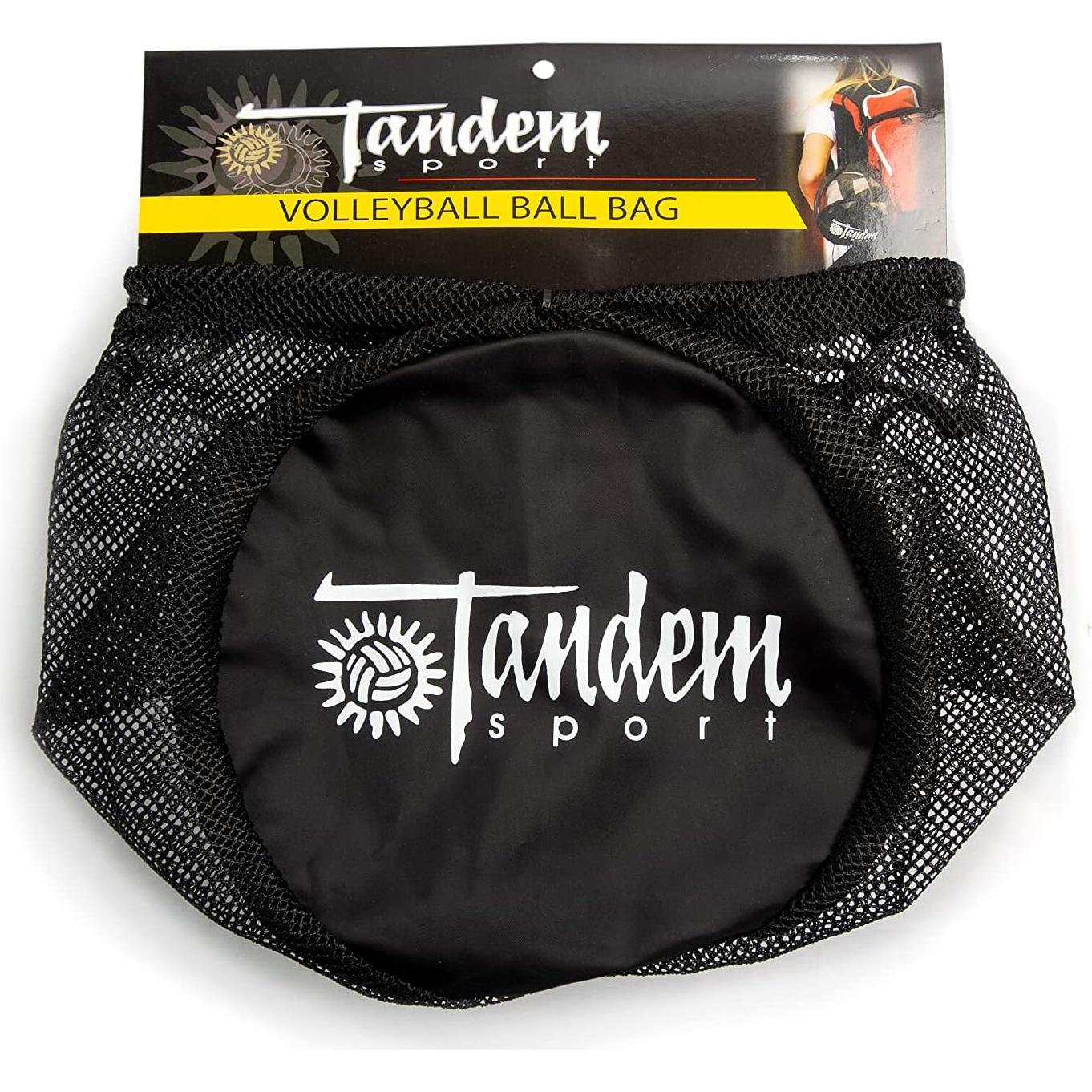Bolsa de Malla para Voleibol Tandem Sport - Negro 23x23 cm