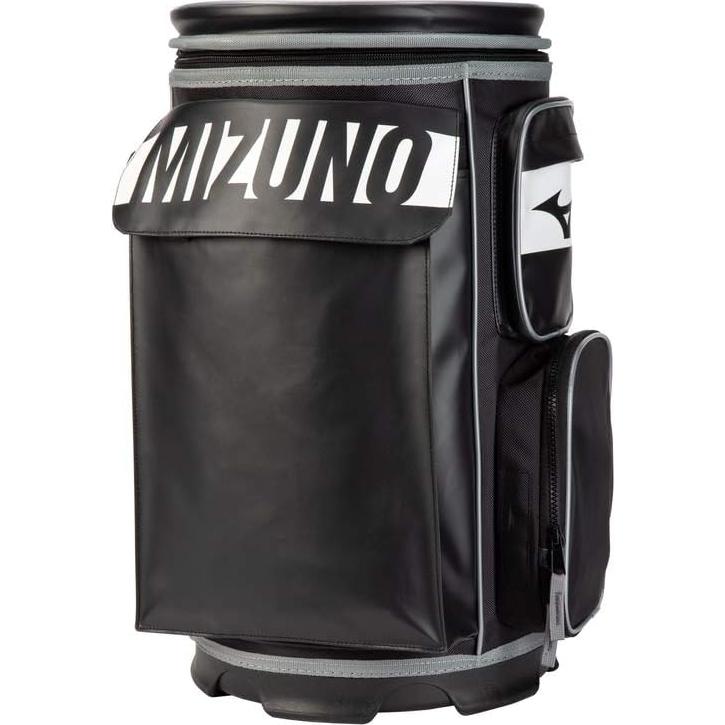 Cubo de Entrenador Mizuno X Negro para Béisbol y Softbol