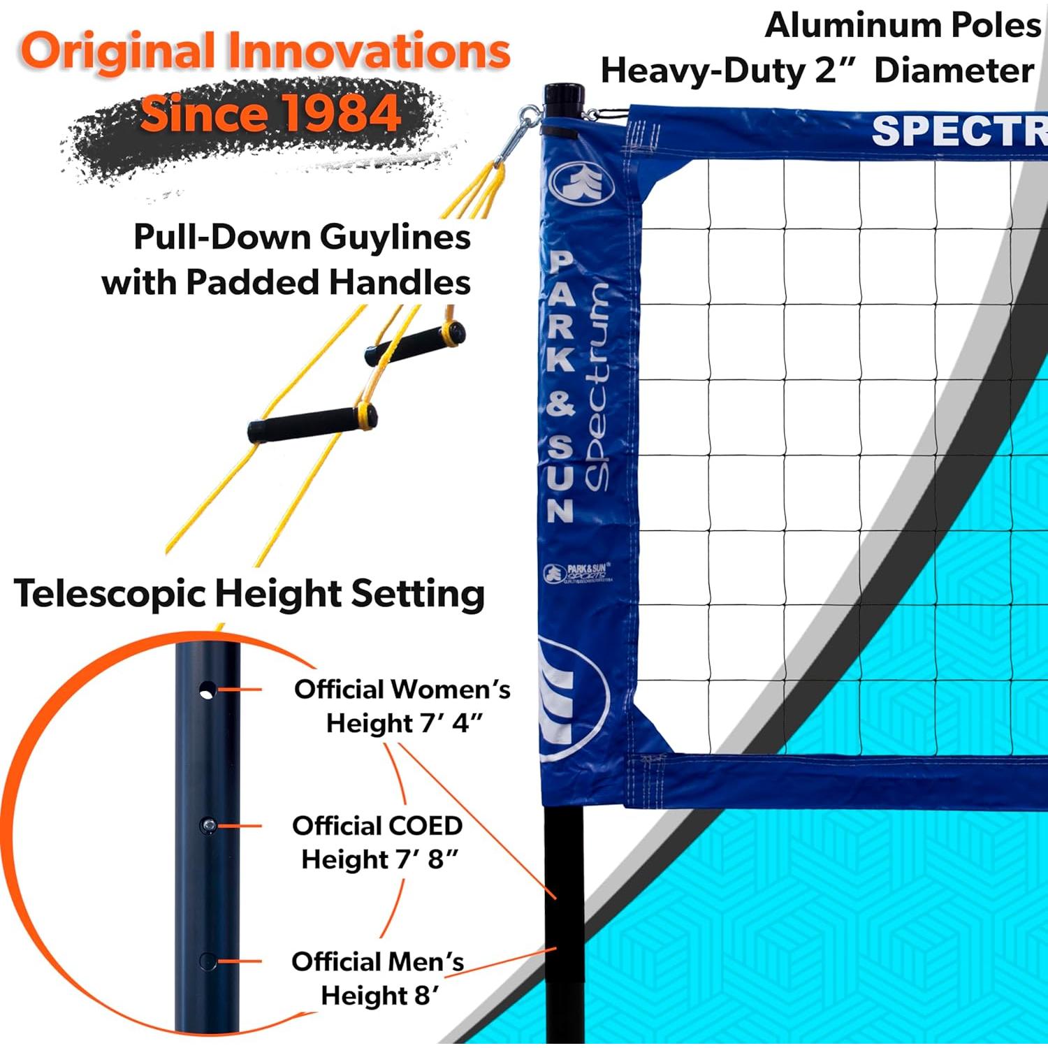Red de Voleibol Profesional Park & Sun Spectrum Classic 9.75m