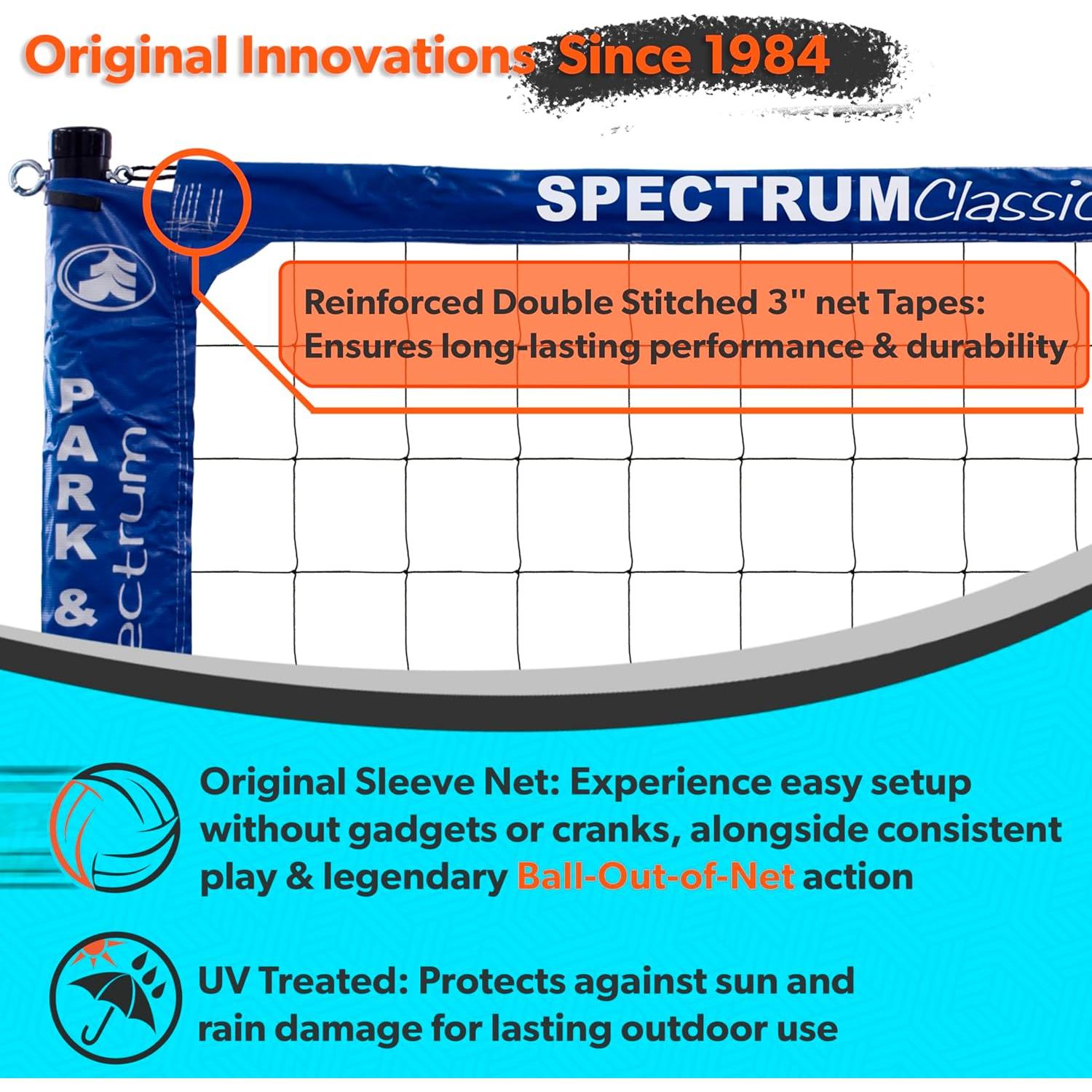 Red de Voleibol Profesional Park & Sun Spectrum Classic 9.75m