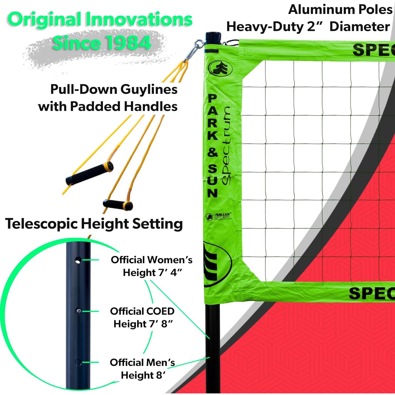 Red de Voleibol Profesional Park & Sun Spectrum Classic 9.75m