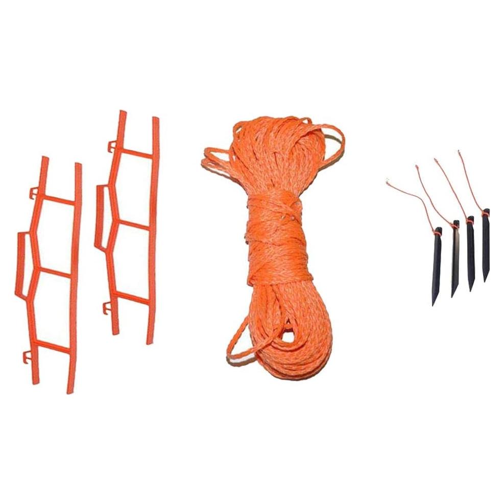 Líneas de Límite de Voleibol United Volleyball 30' x 60' Naranja