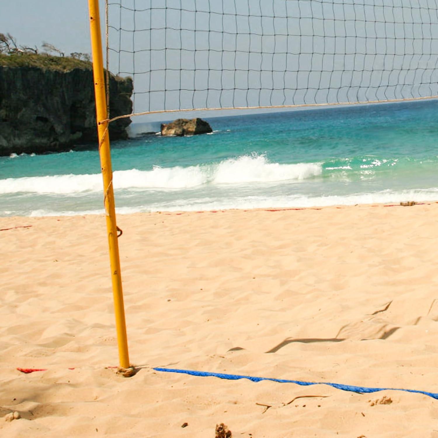 Líneas de Límite de Voleibol Aoneky 30' x 60' con Anclajes