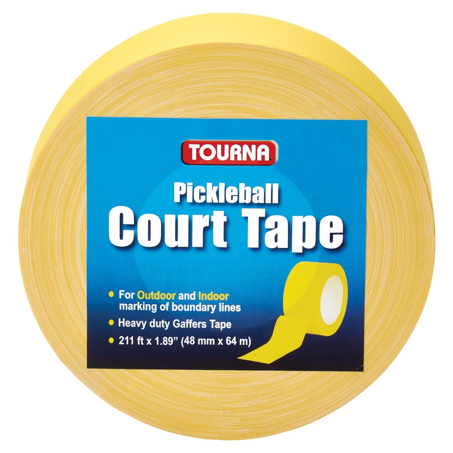 Cinta de Línea para Canchas de Pickleball Tourna Amarillo 64.3m