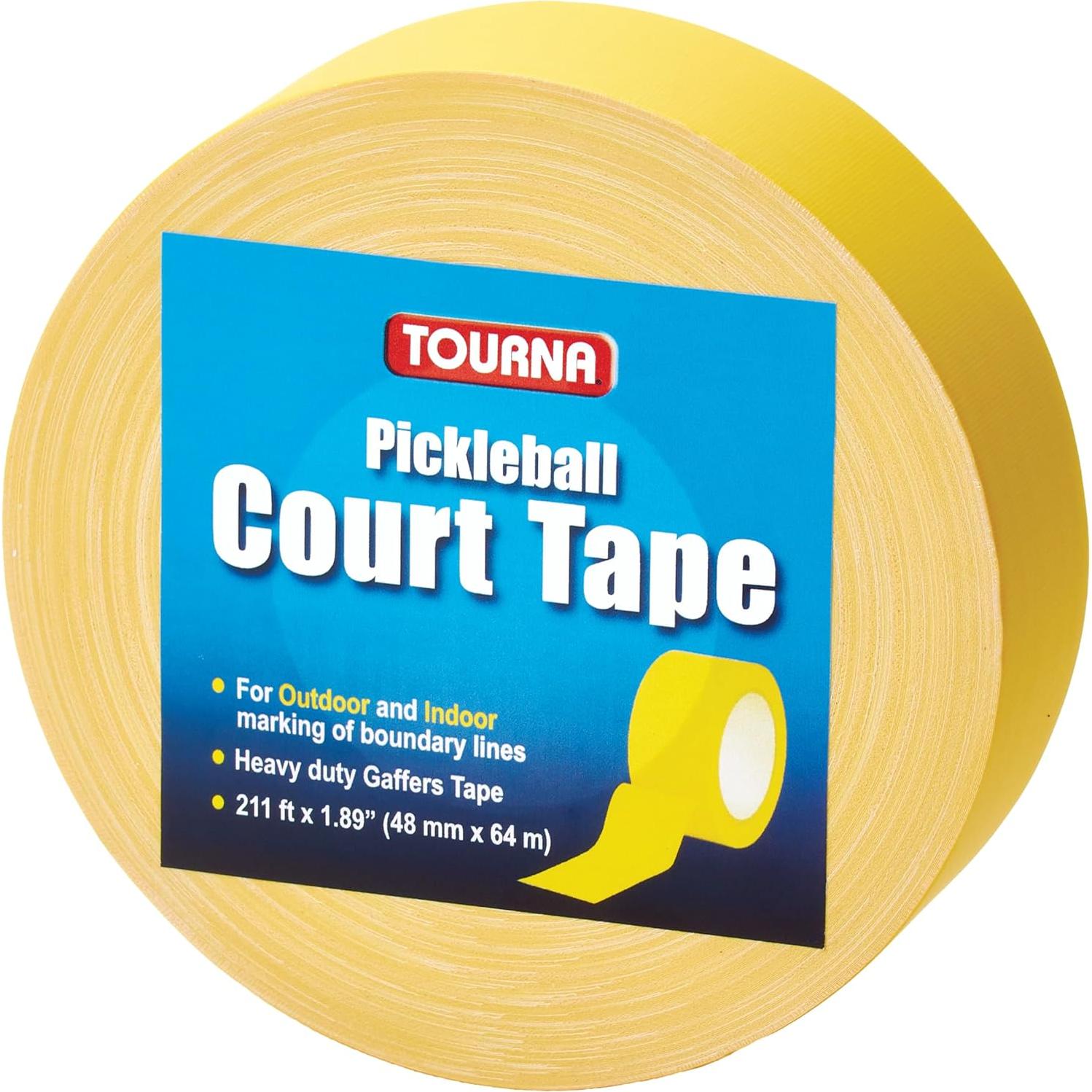 Cinta de Línea para Canchas de Pickleball Tourna Amarillo 64.3m