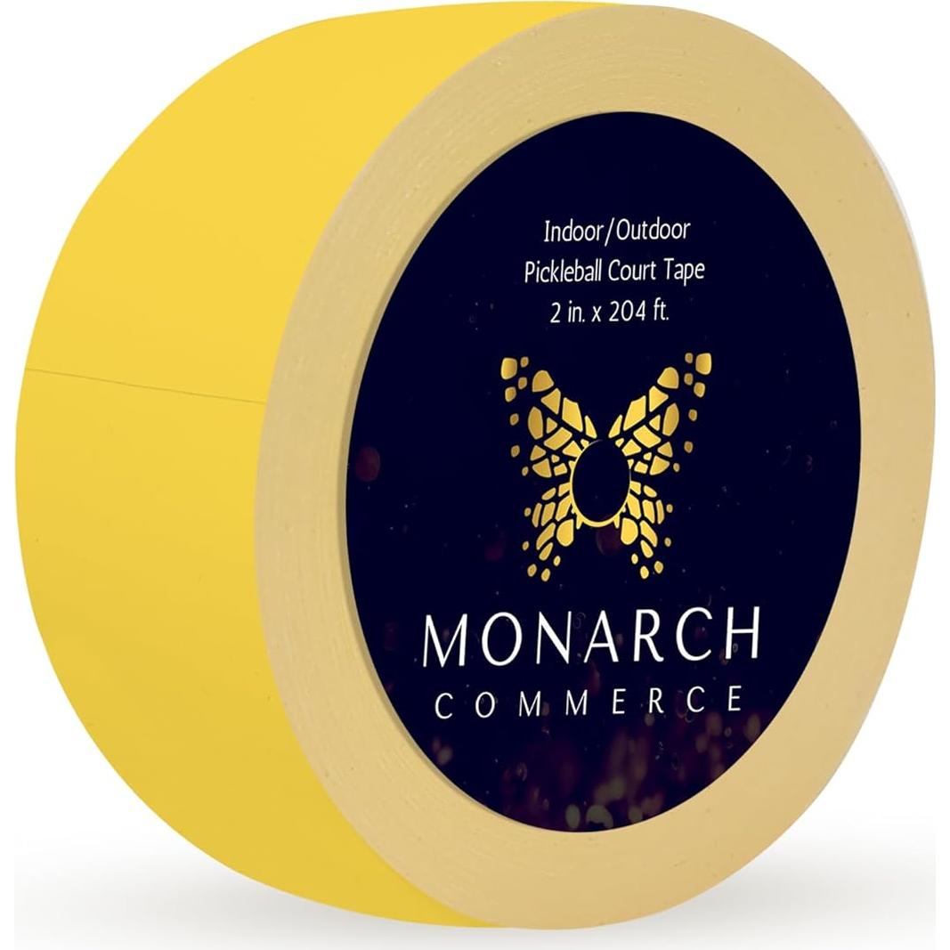 Cinta para cancha de pickleball Monarch 15.24cm - Sin residuos