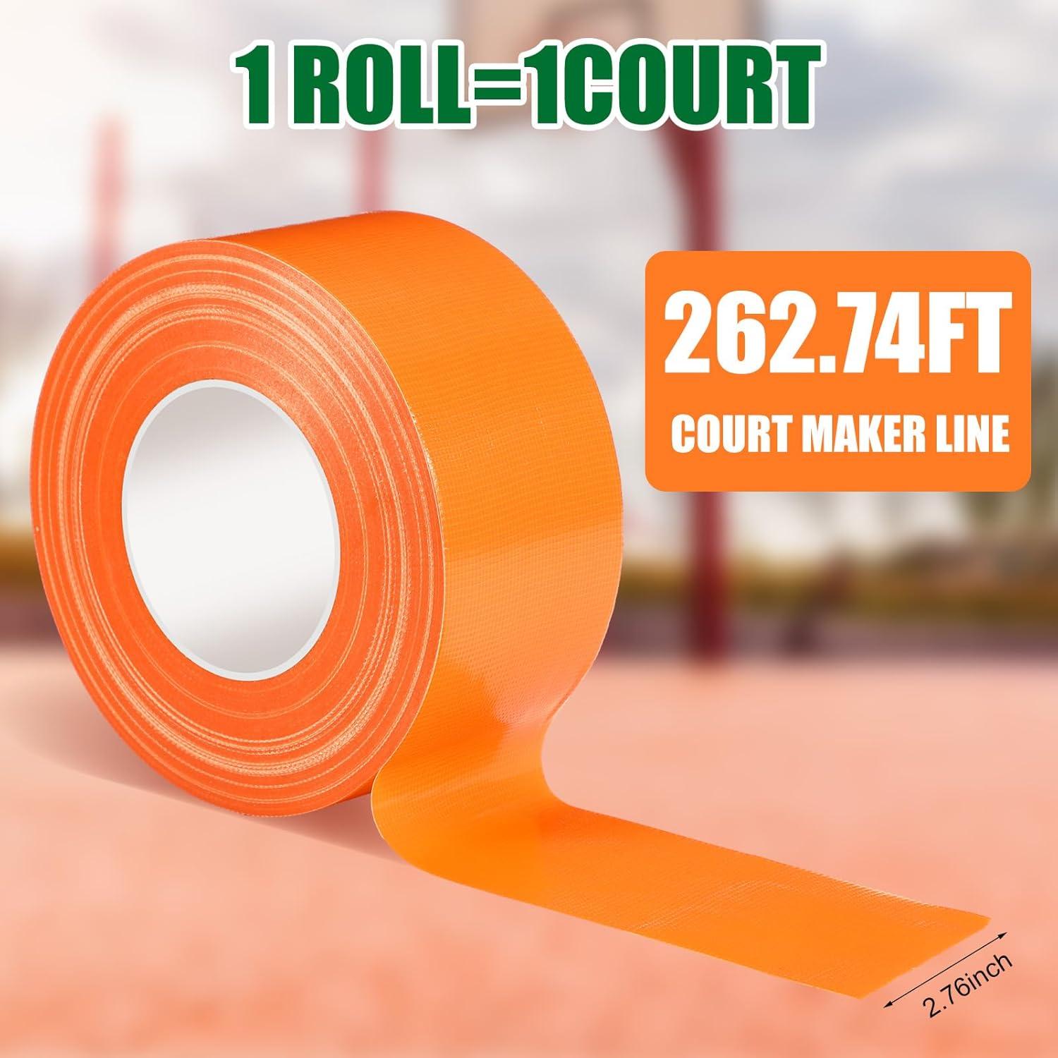 Cinta de Marcado Temporal Fullhawl 80m x 7cm Naranja