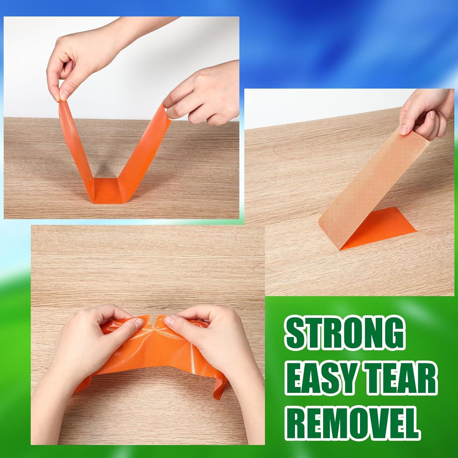 Cinta de Marcado Temporal Fullhawl 80m x 7cm Naranja