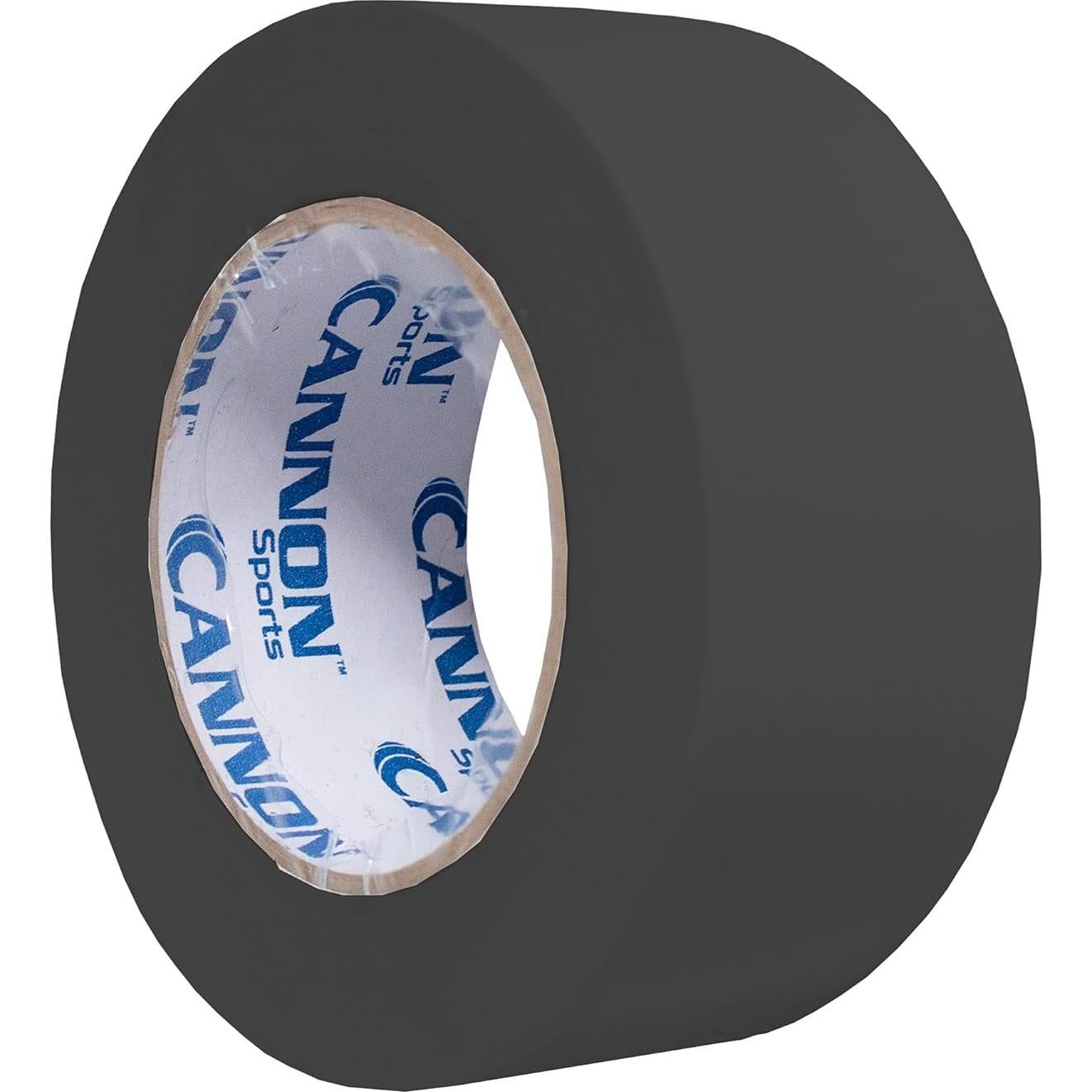 Cinta de Marcado de Piso Vinilo Cannon Sports 5 cm x 54.86 m Negro