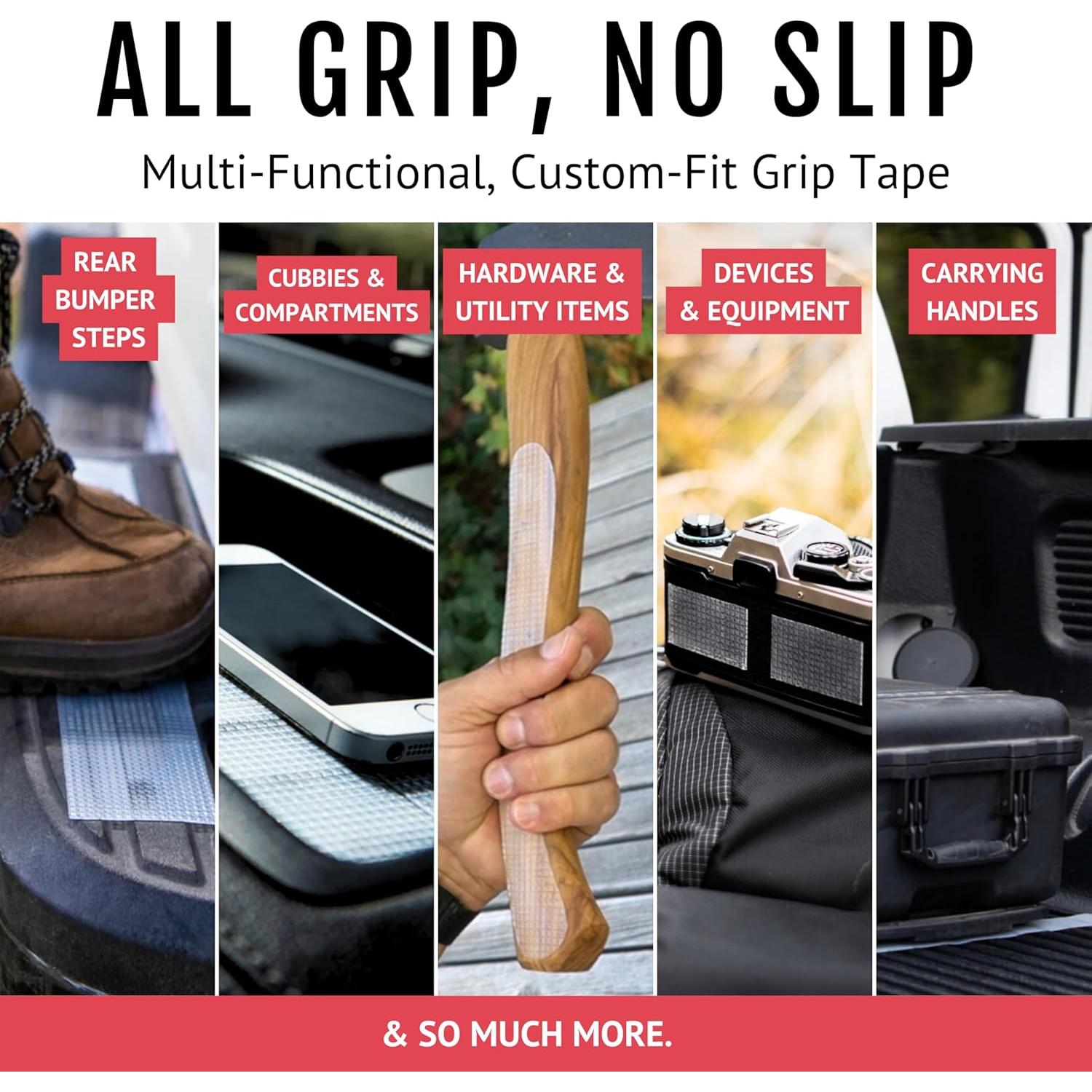 Cinta Antideslizante CatTongue Gription 5 cm x 3.05 m Transparente