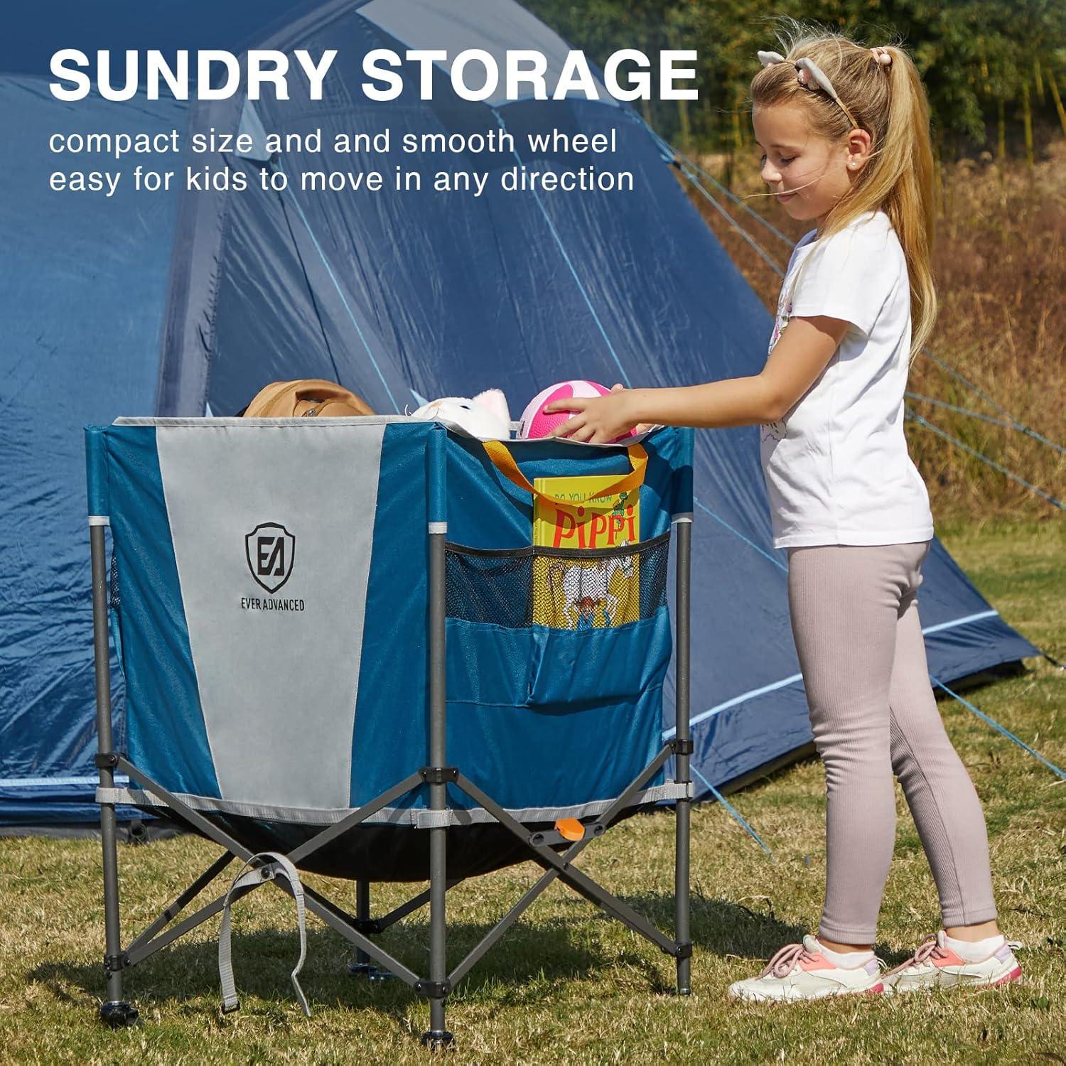 Carro de Almacenamiento Rodante EVER ADVANCED TR-21845 Azul 83.8x58.4cm