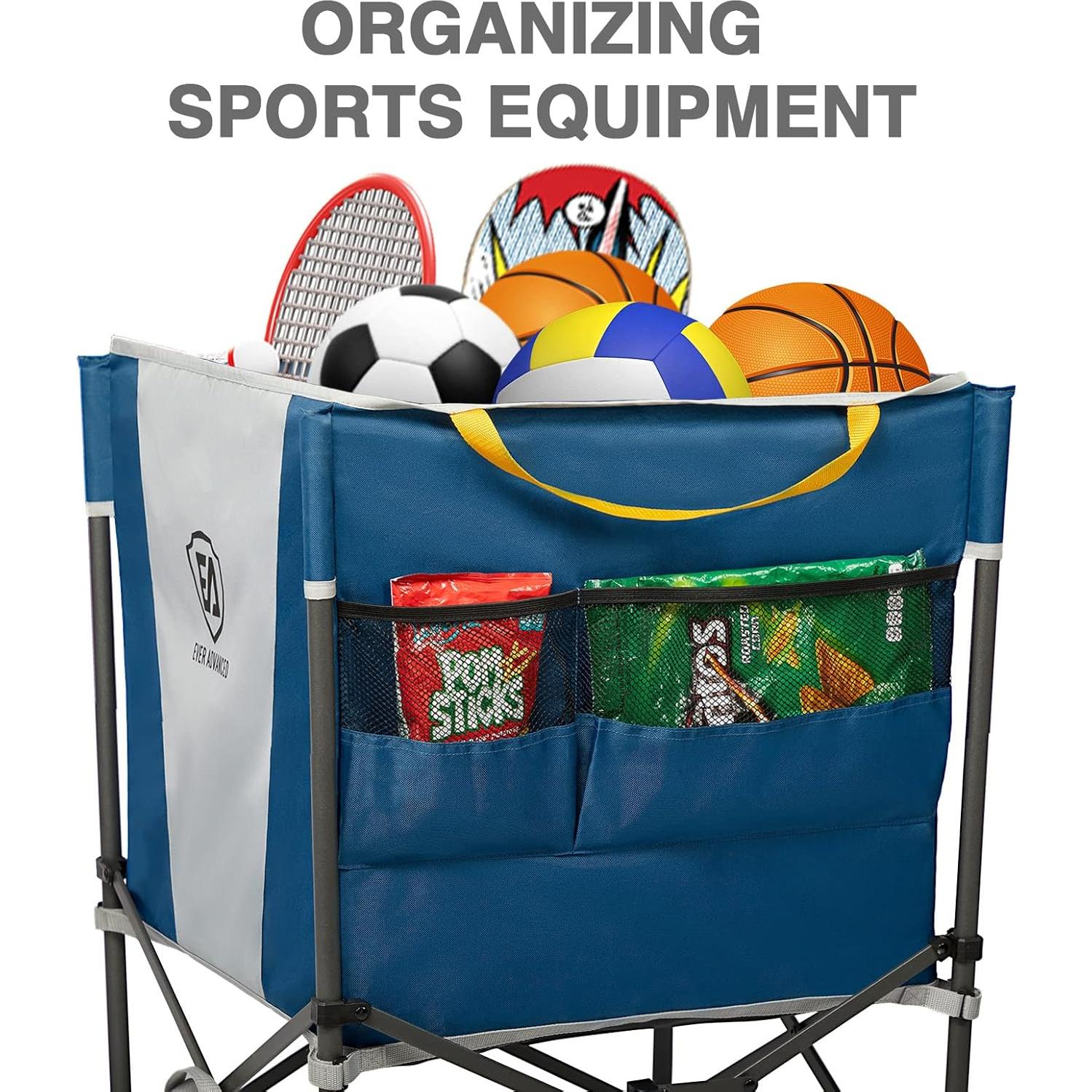 Carro de Almacenamiento Rodante EVER ADVANCED TR-21845 Azul 83.8x58.4cm