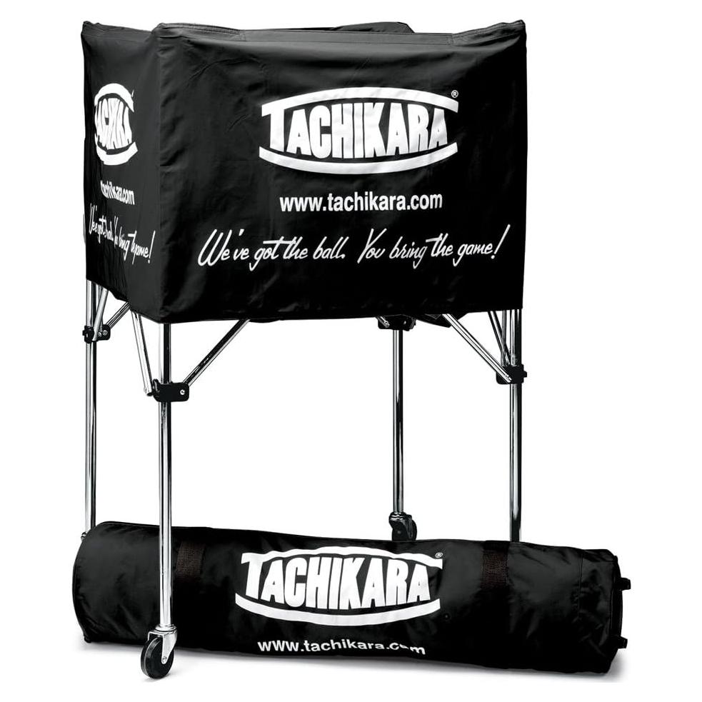 Carro de Pelotas Portátil Tachikara BIKSP - Negro - 36 Pelotas