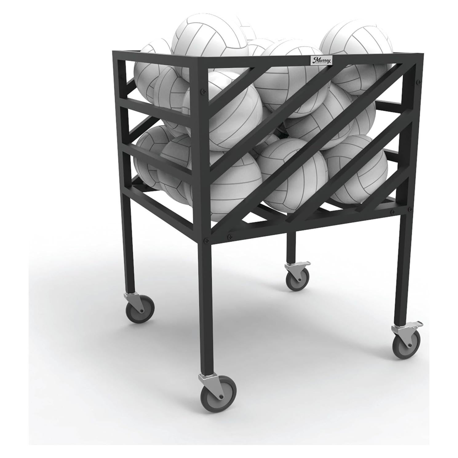 Carro de Voleibol Portátil Murray Sporting Goods - Almacenamiento con Ruedas