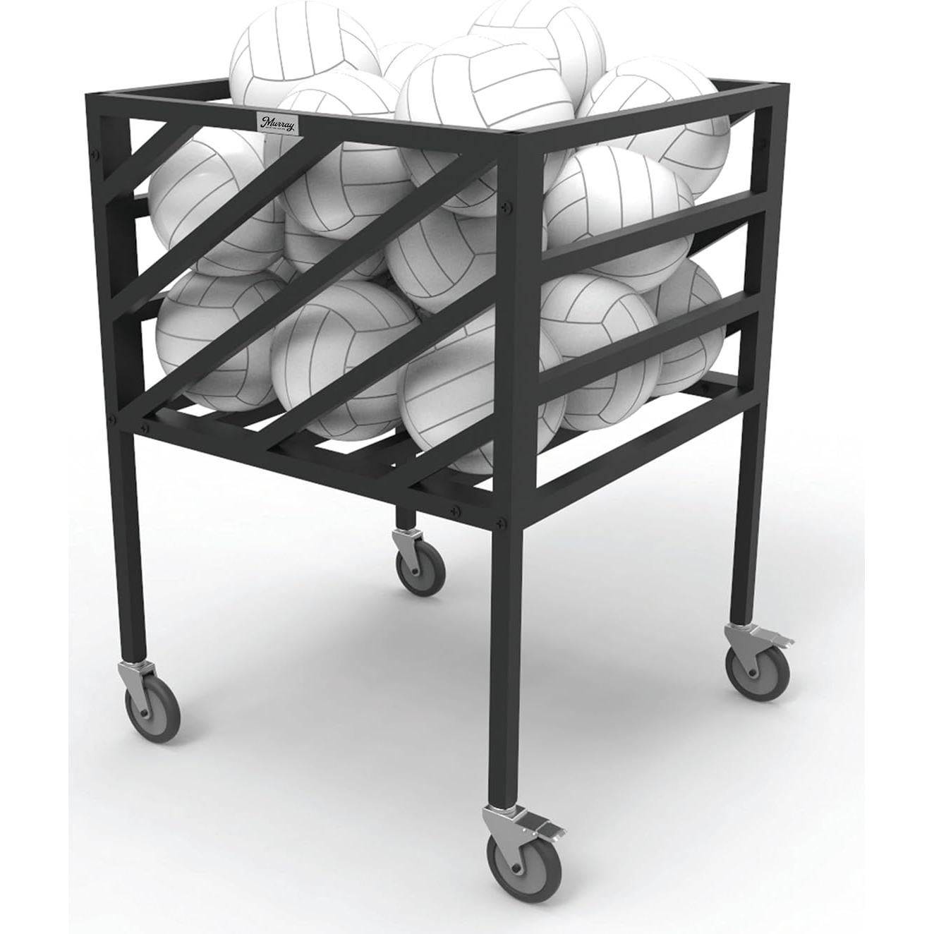 Carro de Voleibol Portátil Murray Sporting Goods - Almacenamiento con Ruedas