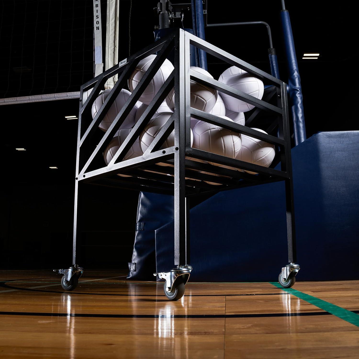 Carro de Voleibol Portátil Murray Sporting Goods - Almacenamiento con Ruedas