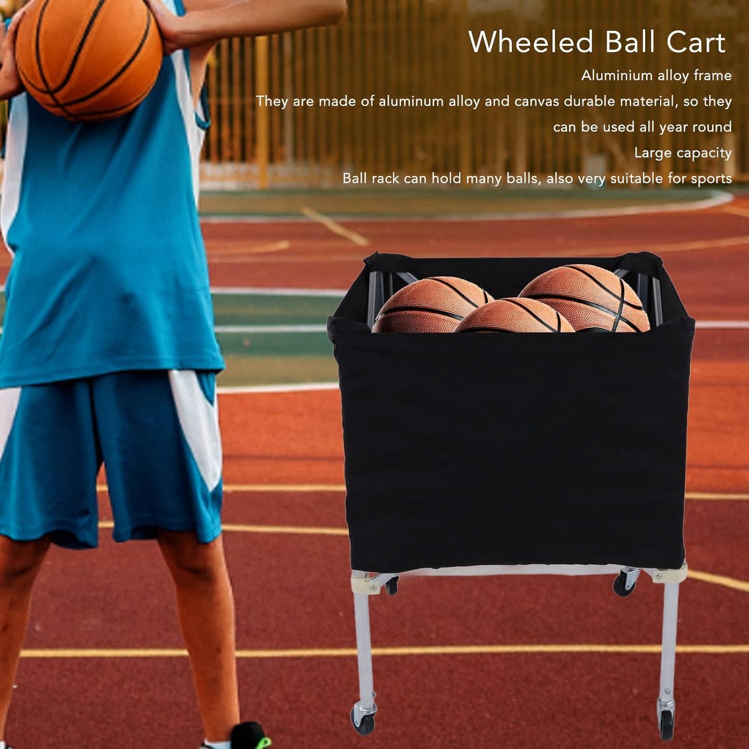 Carro de Almacenamiento de Pelotas Topyond con Ruedas 1.52kg