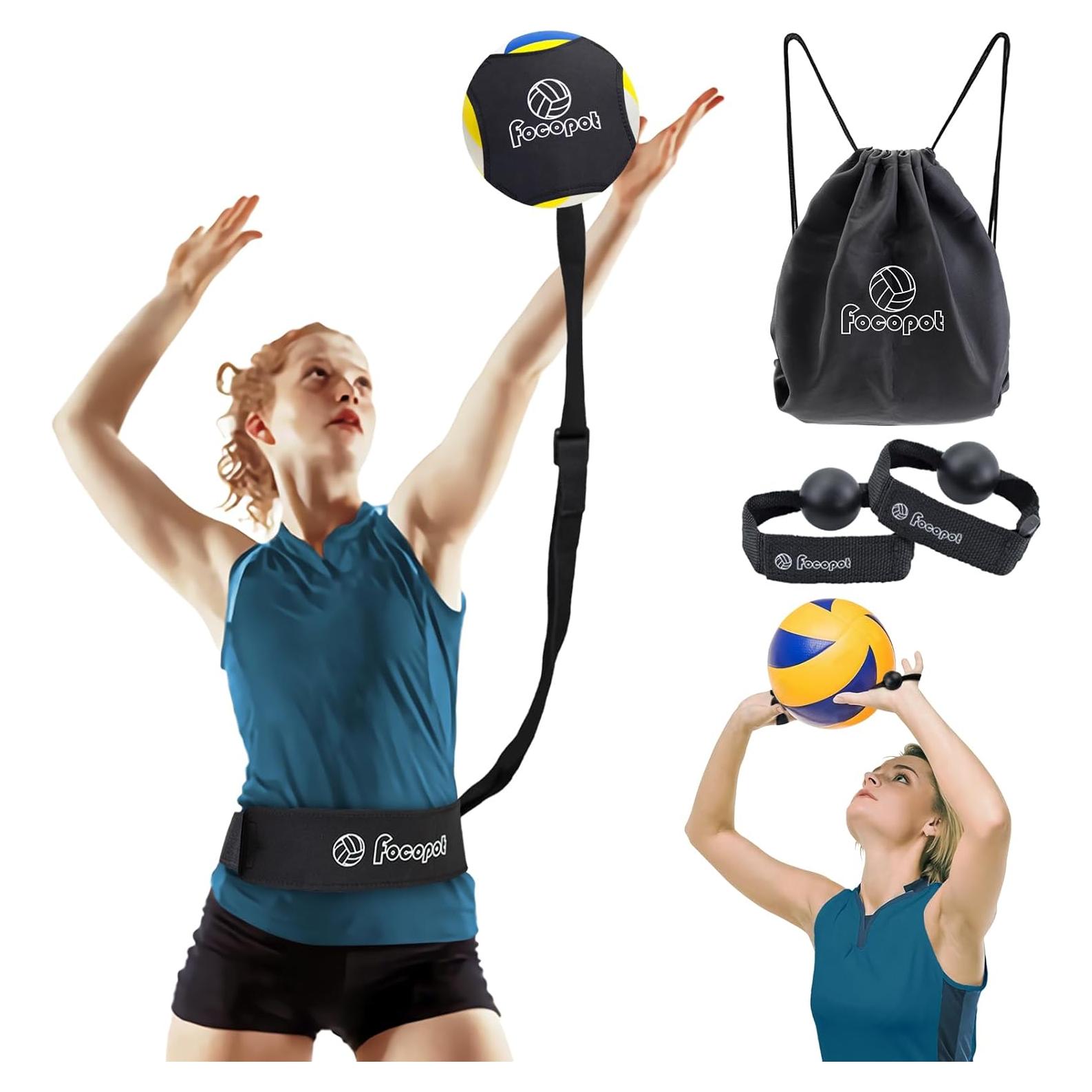 Kit de Entrenamiento de Voleibol Focopot - 5 Paquete Ajustable