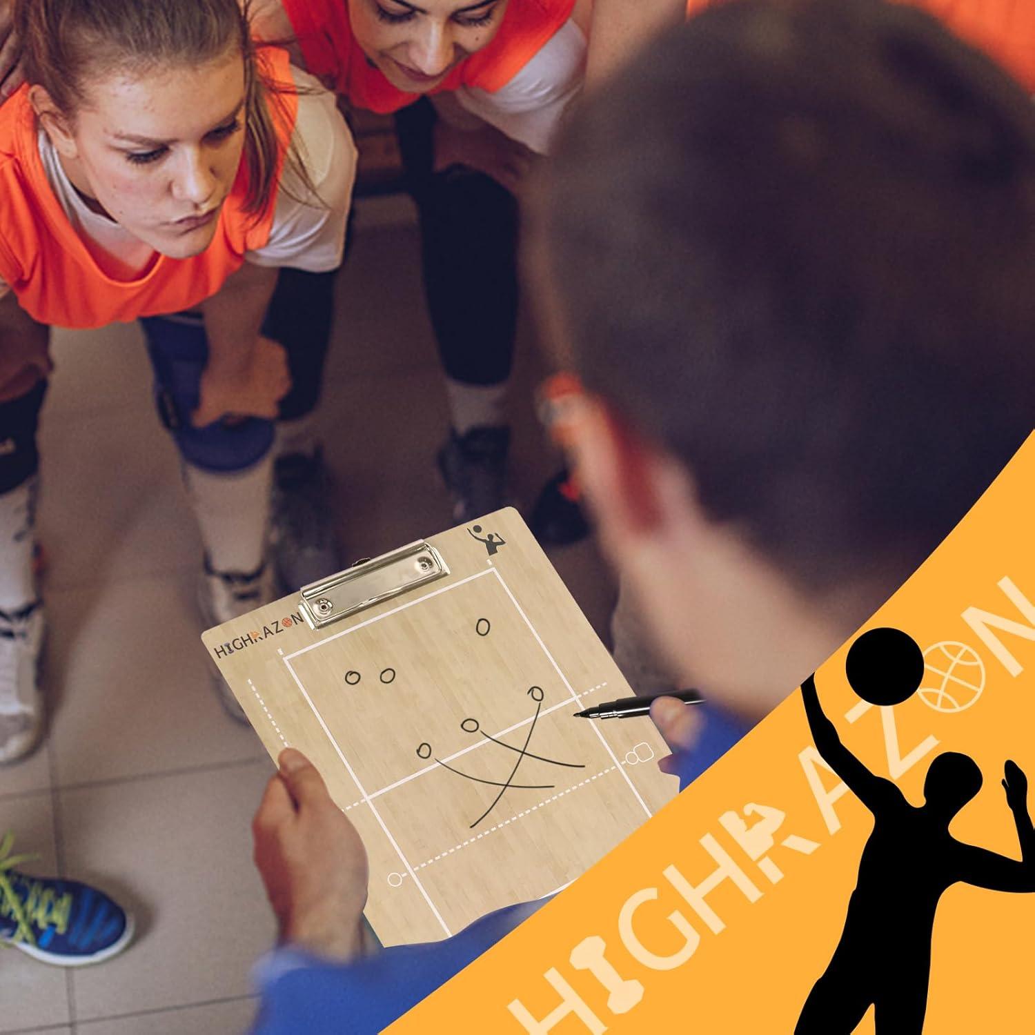 Pizarra Entrenador Voleibol HIGHRAZON Doble Cara 35.5x22.9cm