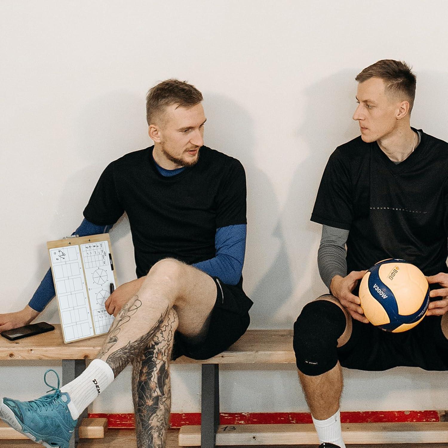 Pizarra Entrenador Voleibol HIGHRAZON Doble Cara 35.5x22.9cm