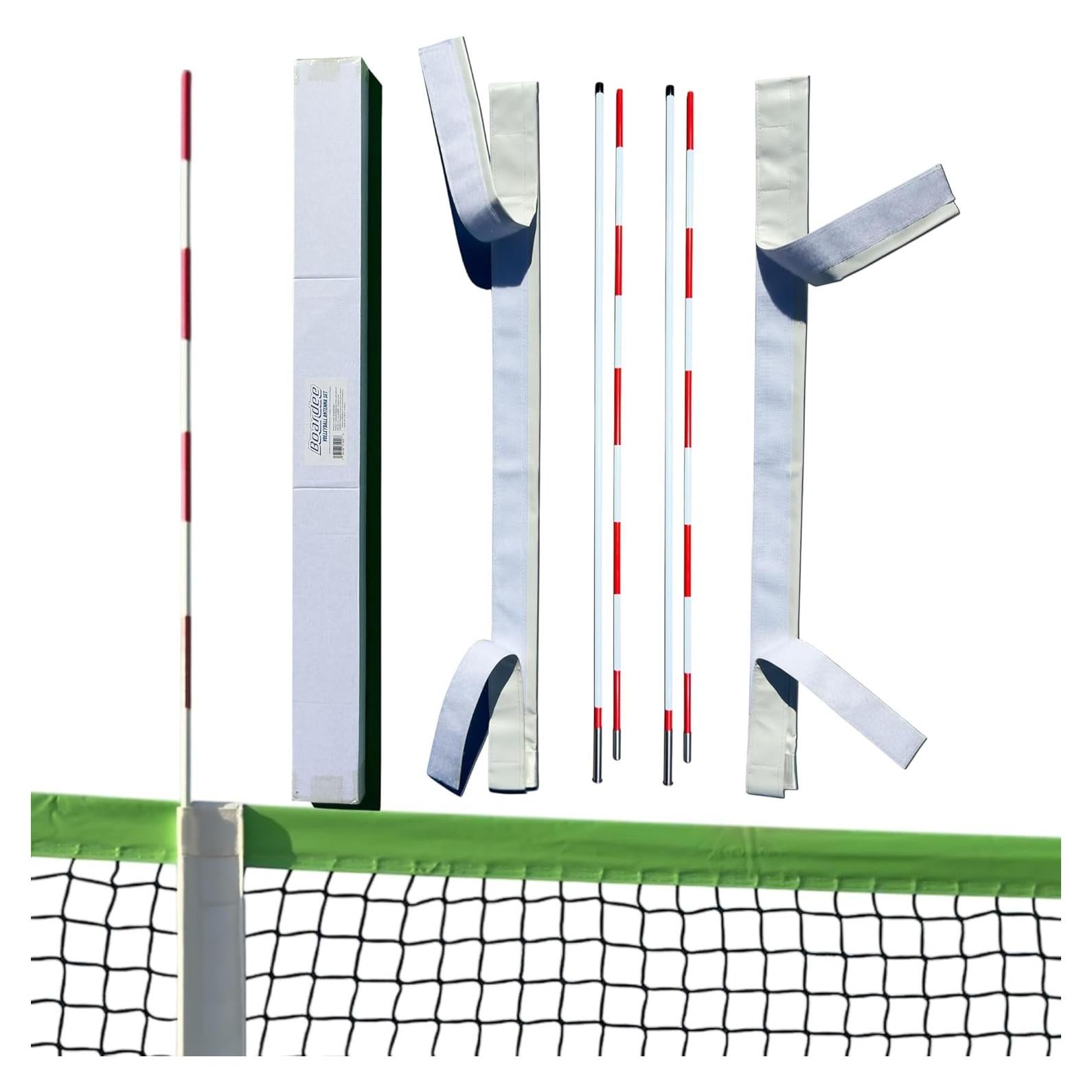 Juego de postes de antena de voleibol Boardee 1.80m fibra de vidrio