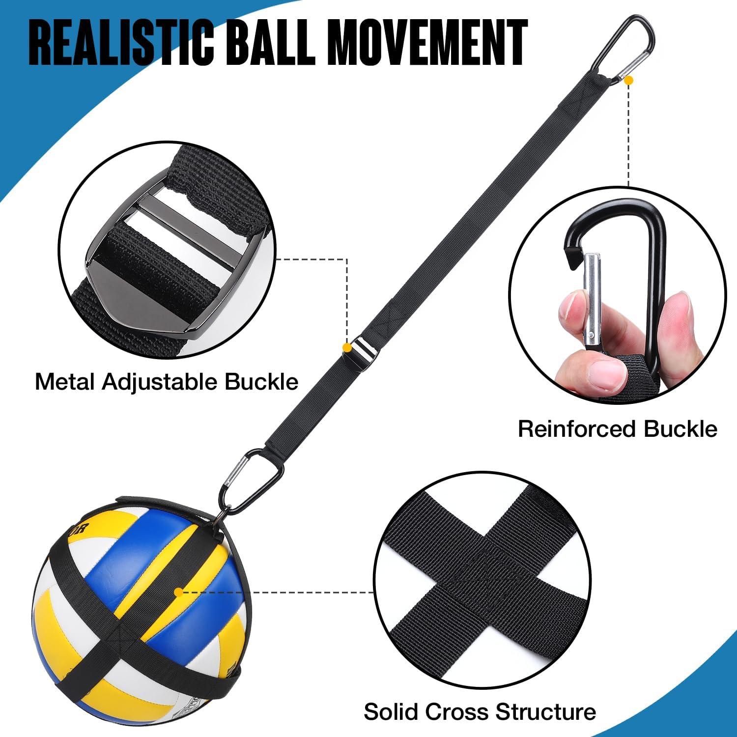 Entrenador de Remate de Voleibol GSDOTZAP Ajustable 56 cm