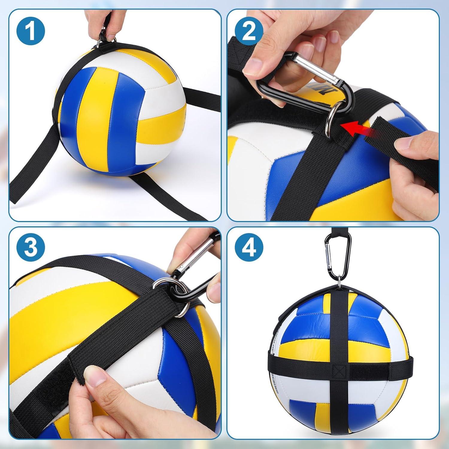 Entrenador de Remate de Voleibol GSDOTZAP Ajustable 56 cm