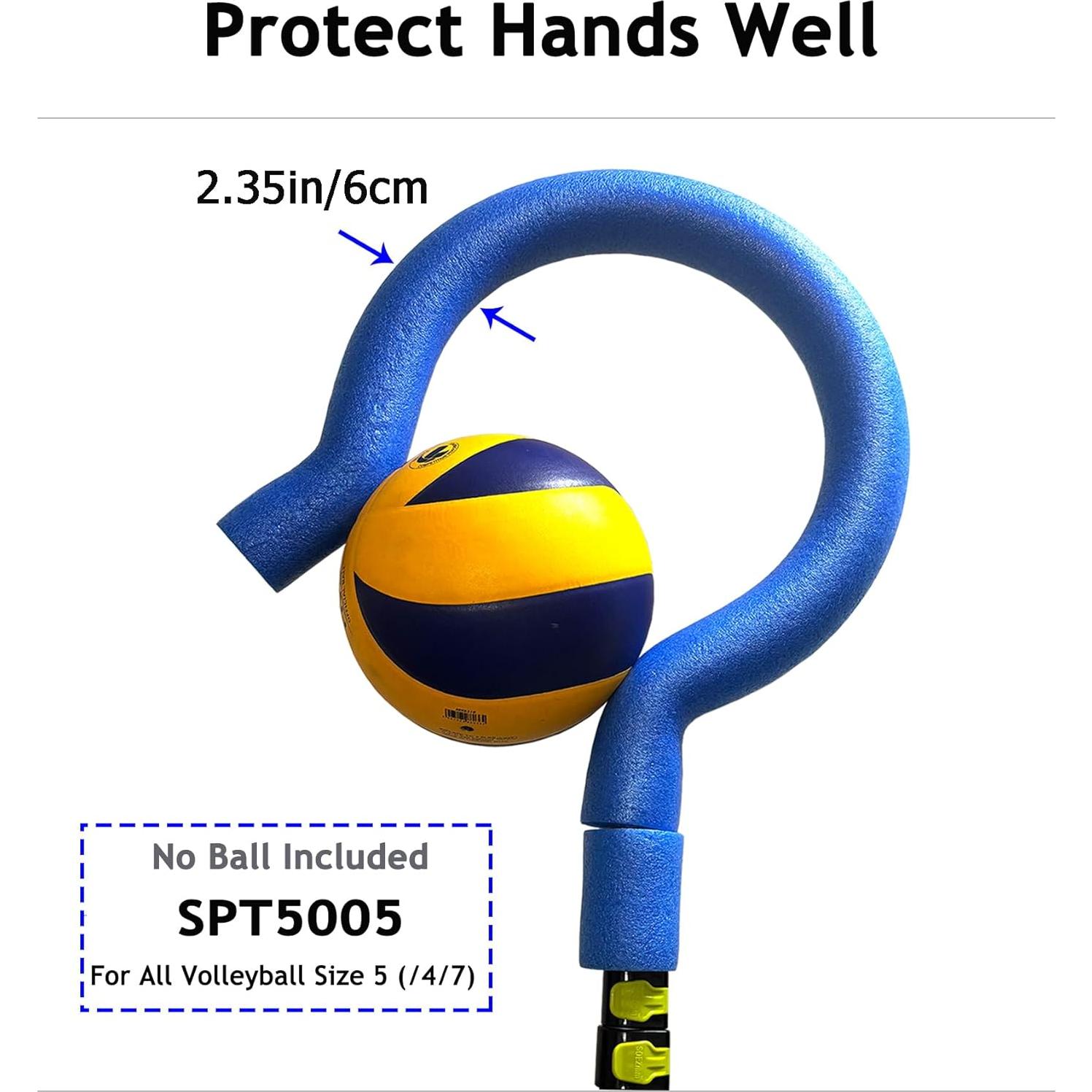 Entrenador de Remate de Voleibol SOEZmm SPT5005 - Ajustable 100-182 cm