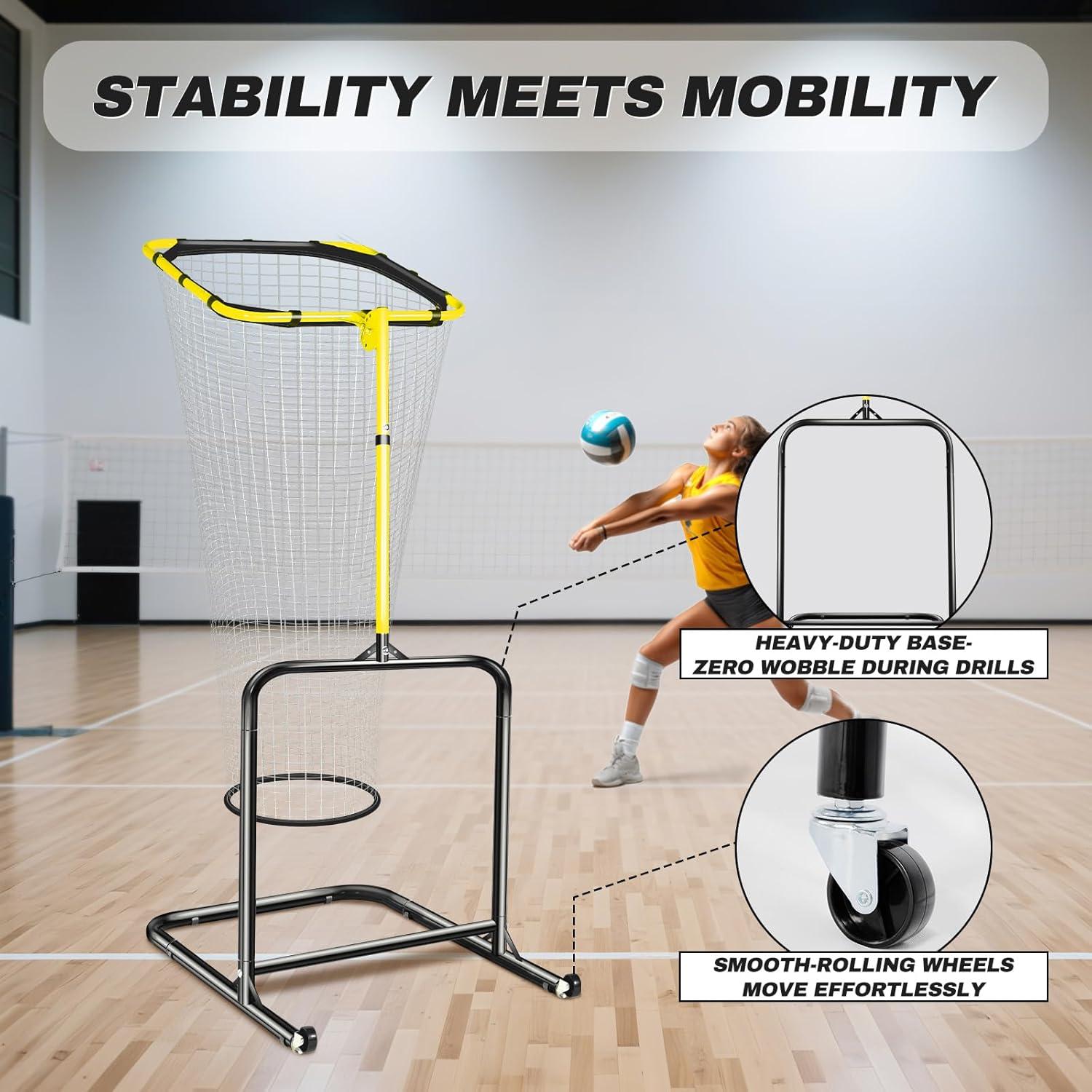 Red de Entrenamiento de Voleibol SPOYNAL Ajustable 1.4-3.0 m