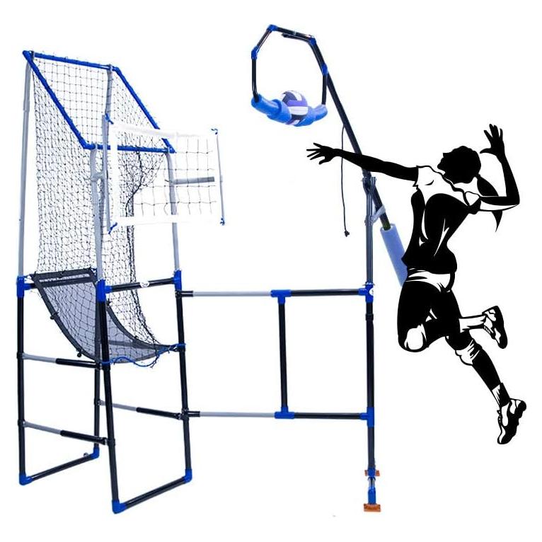 Entrenador de Voleibol Pro Edge - Remate y Servicio Ajustable