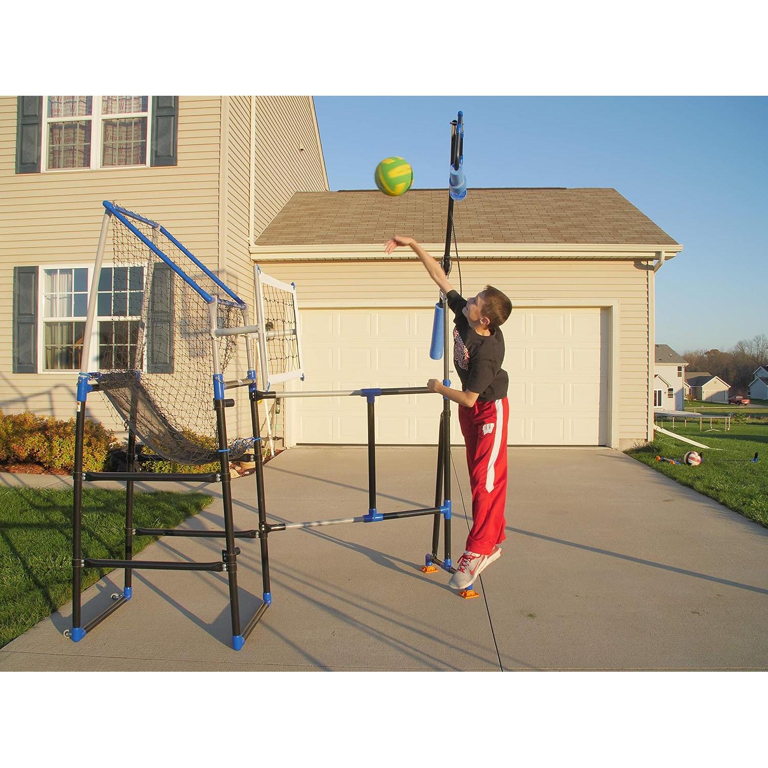 Entrenador de Voleibol Pro Edge - Remate y Servicio Ajustable