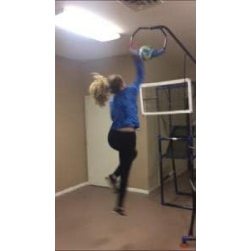 Entrenador de Voleibol Pro Edge - Remate y Servicio Ajustable