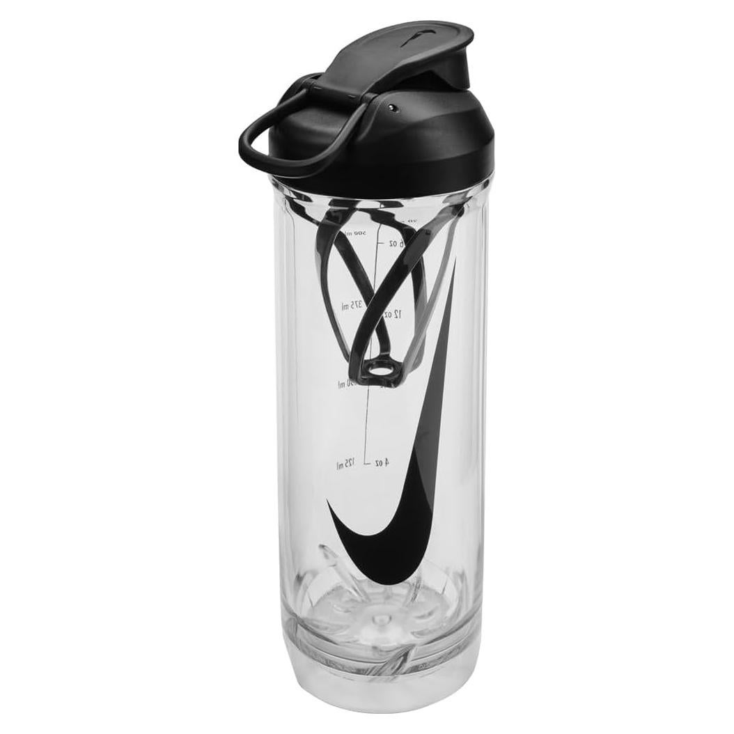 Botella Mezcladora Nike TR Recharge 700ml Transparente/Negro