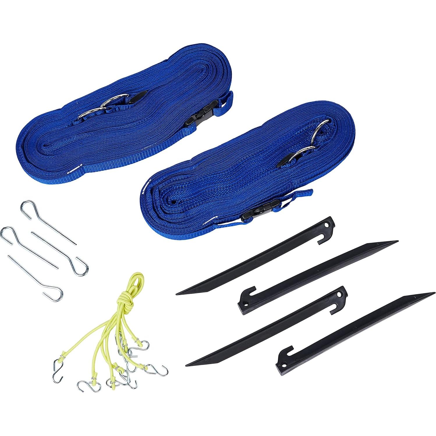 Red de Voleibol Park & Sun 0.91x9.75m + Cinta Límite Azul