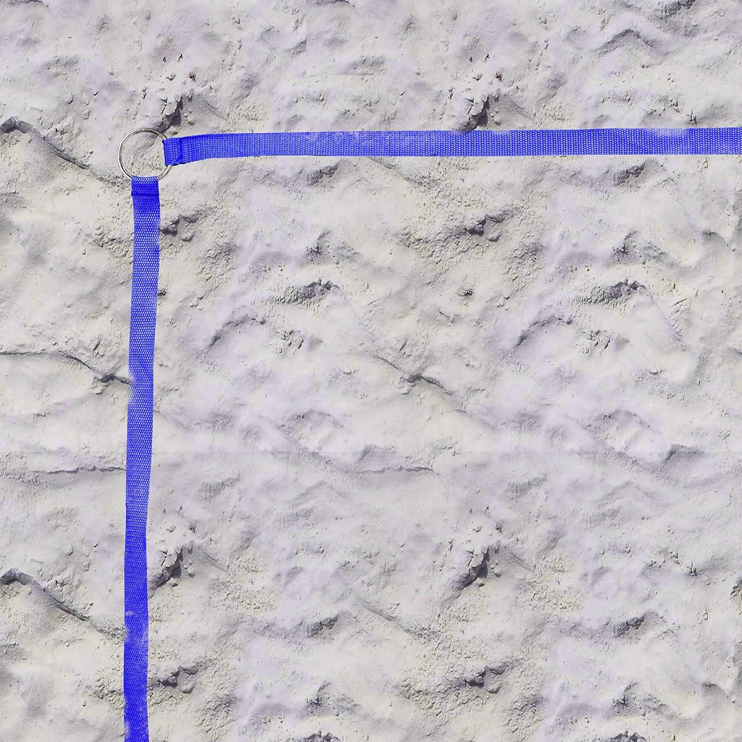 Red de Voleibol Park & Sun 0.91x9.75m + Cinta Límite Azul