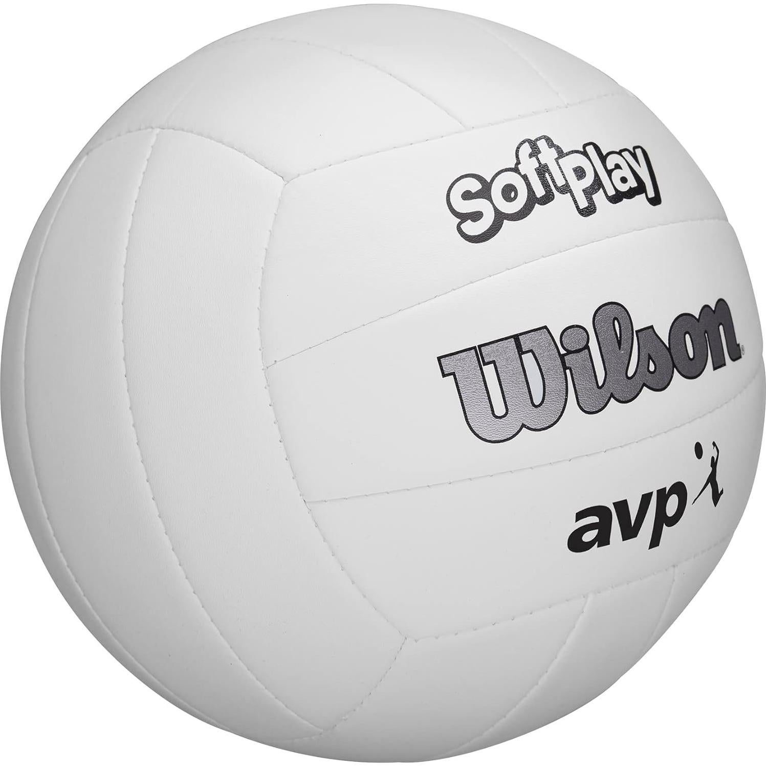 Conjunto de Voleibol Park & Sun Spectrum Classic con Red 0.91x9.75m y Voleibol Wilson AVP Soft Play