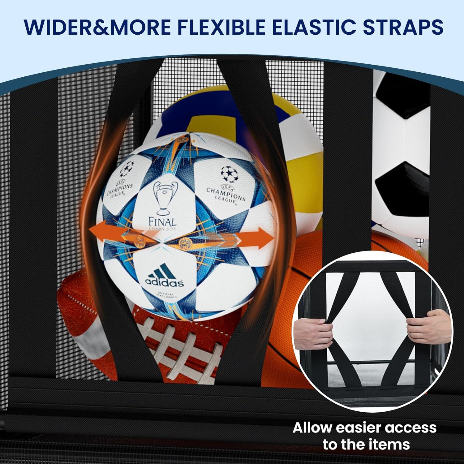 Carro de Almacenamiento de Pelotas Storenization STNBSC 54x54x69cm