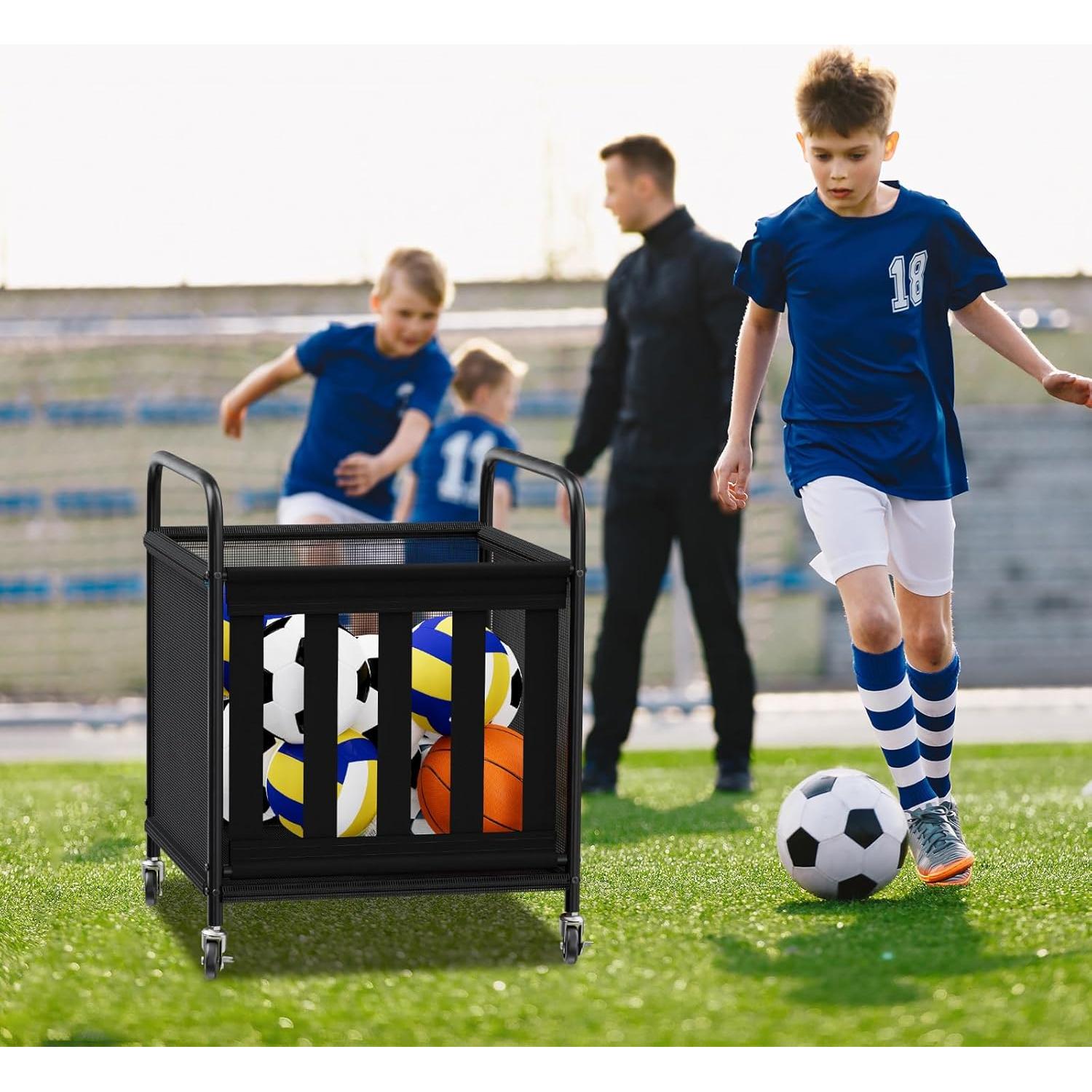 Carro de Almacenamiento de Pelotas Storenization STNBSC 54x54x69cm